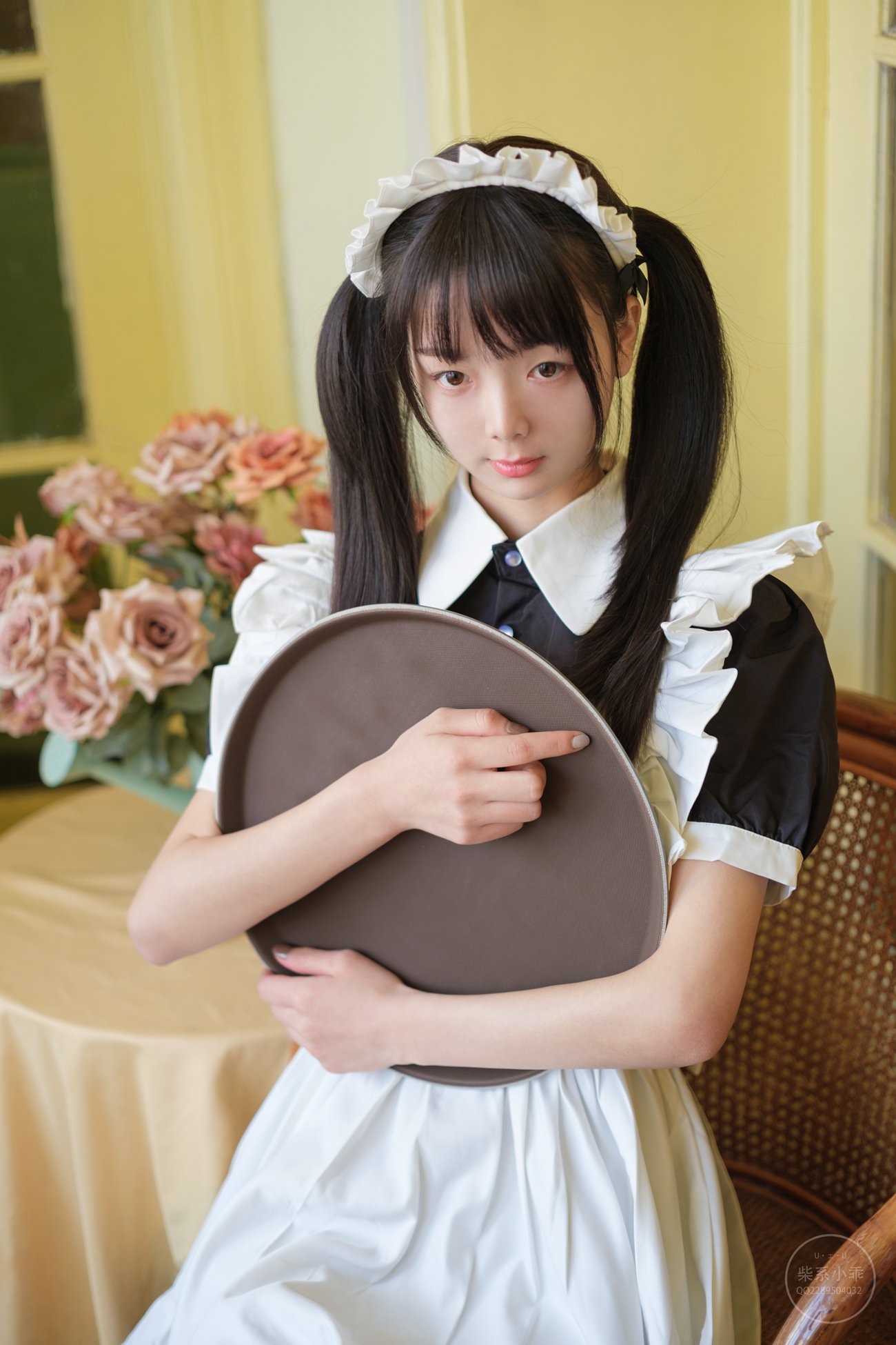 图片[24]-柴系小乖(稚乖画册) – 夜夜白丝女仆[100P] – 速更版-美库