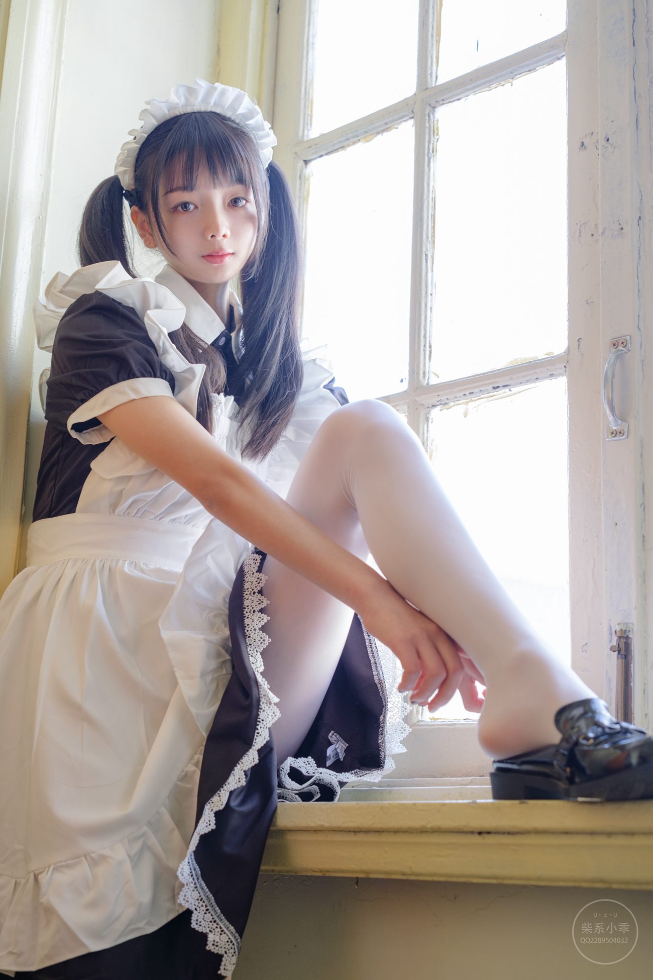 图片[30]-柴系小乖(稚乖画册) – 夜夜白丝女仆[100P] – 速更版-美库