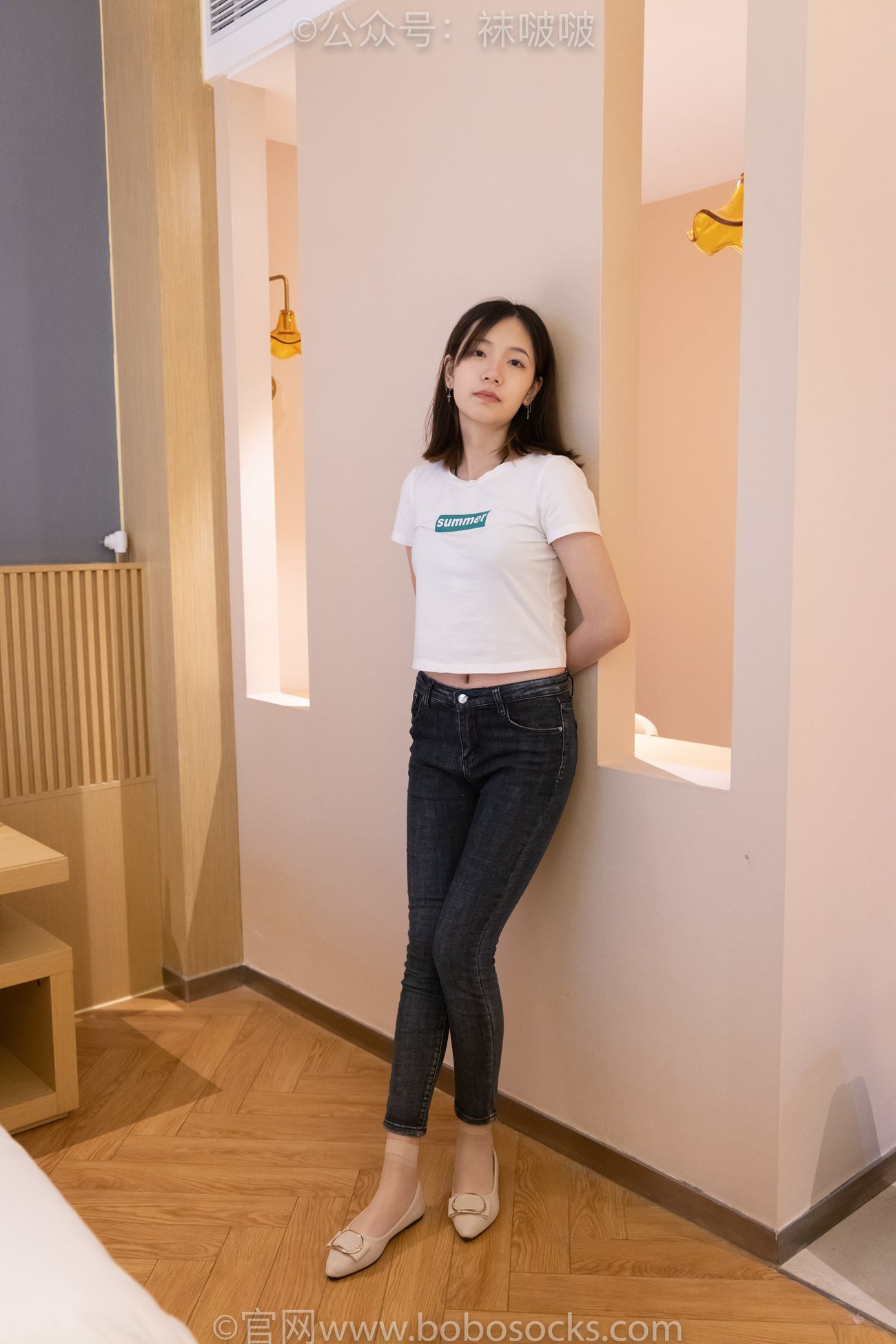 图片[153]-[BoBoSocks袜啵啵]NO.063 小甜豆-平底鞋、短肉丝[155P] – 速更版-美库