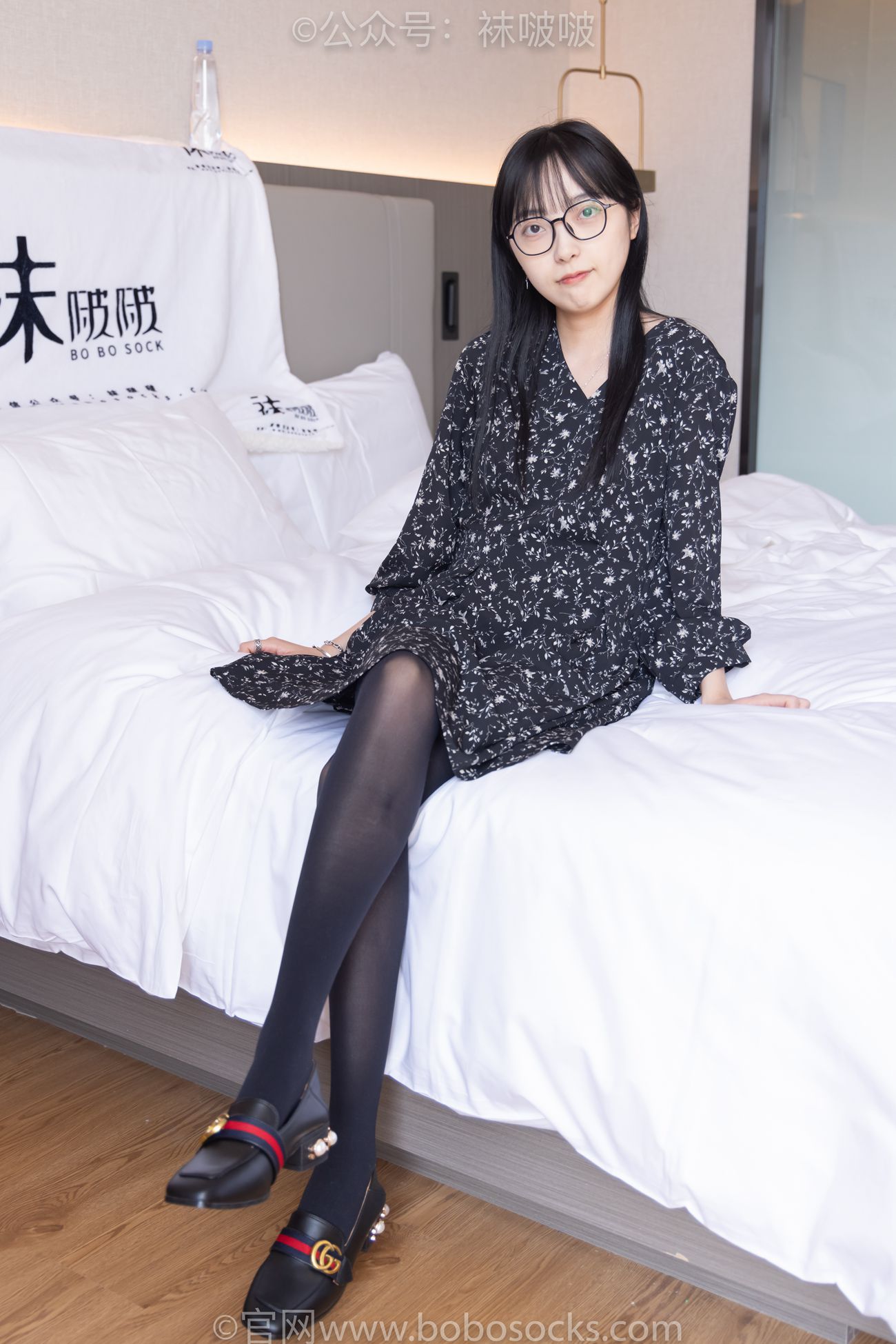 图片[13]-[BoBoSocks袜啵啵]NO.064 稚予-平底鞋、厚黑丝[137P] – 速更版-美库