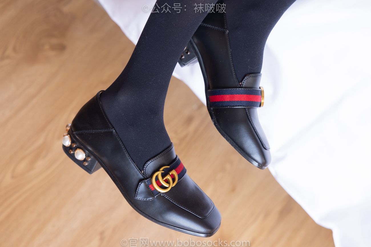 图片[18]-[BoBoSocks袜啵啵]NO.064 稚予-平底鞋、厚黑丝[137P] – 速更版-美库