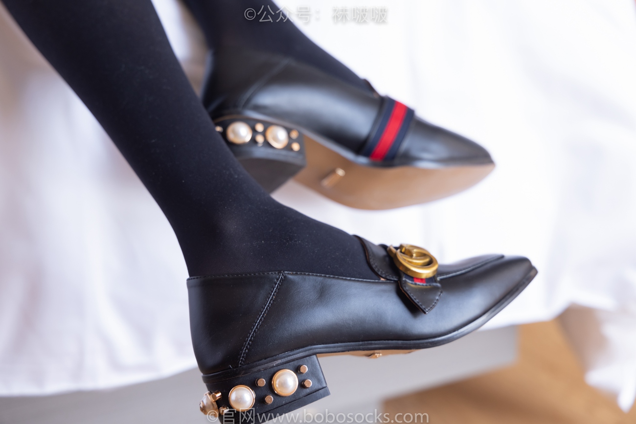 图片[20]-[BoBoSocks袜啵啵]NO.064 稚予-平底鞋、厚黑丝[137P] – 速更版-美库