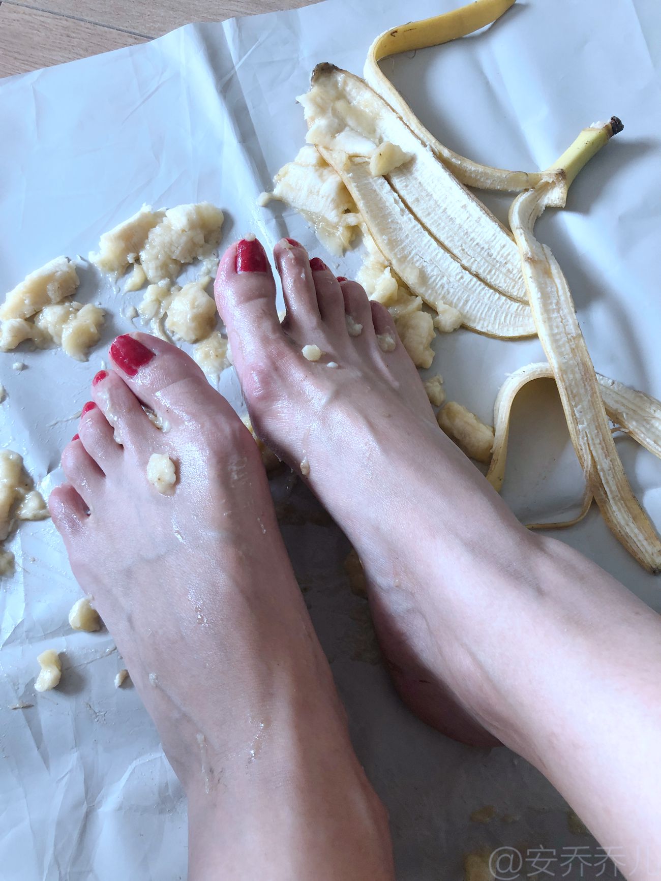 图片[121]-安乔乔儿(Nia乔乔) 踩香蕉[134P] – 速更版-美库