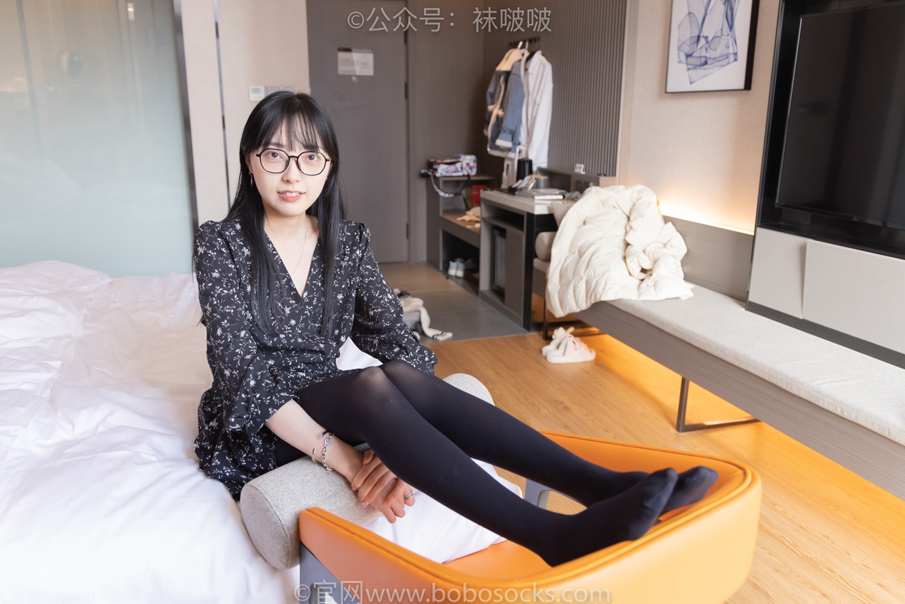 图片[92]-[BoBoSocks袜啵啵]NO.064 稚予-平底鞋、厚黑丝[137P] – 速更版-美库