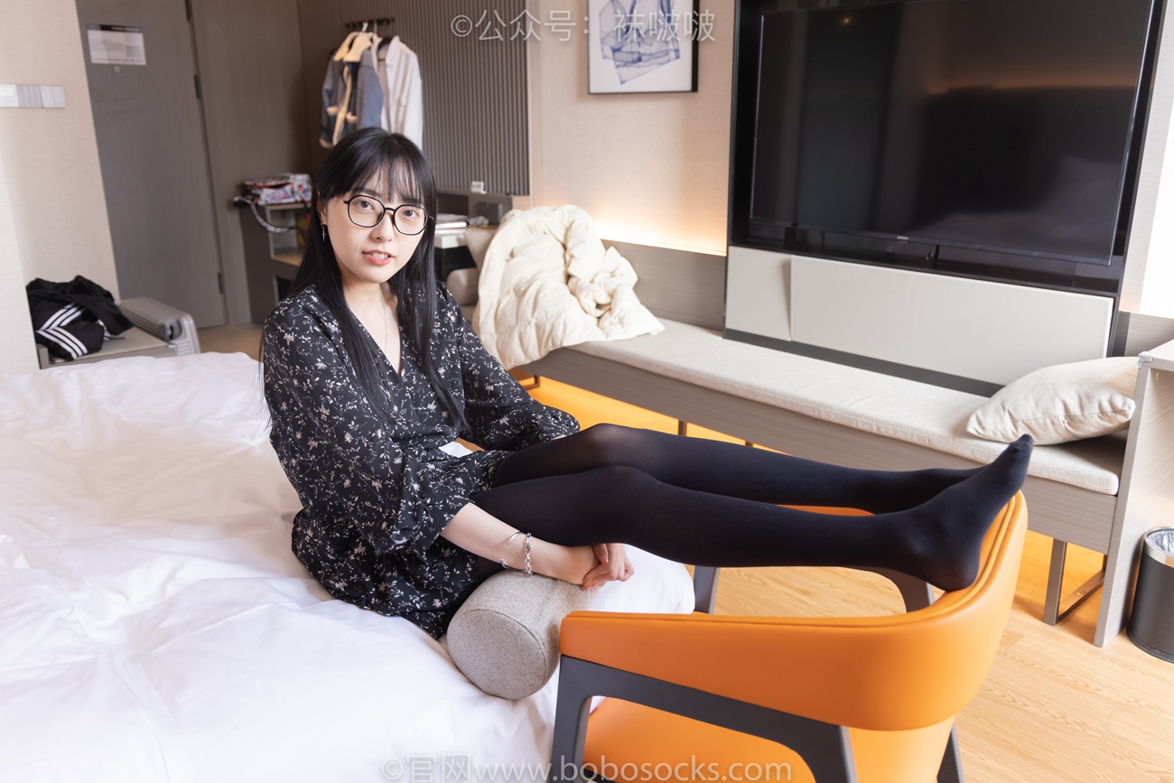 图片[93]-[BoBoSocks袜啵啵]NO.064 稚予-平底鞋、厚黑丝[137P] – 速更版-美库