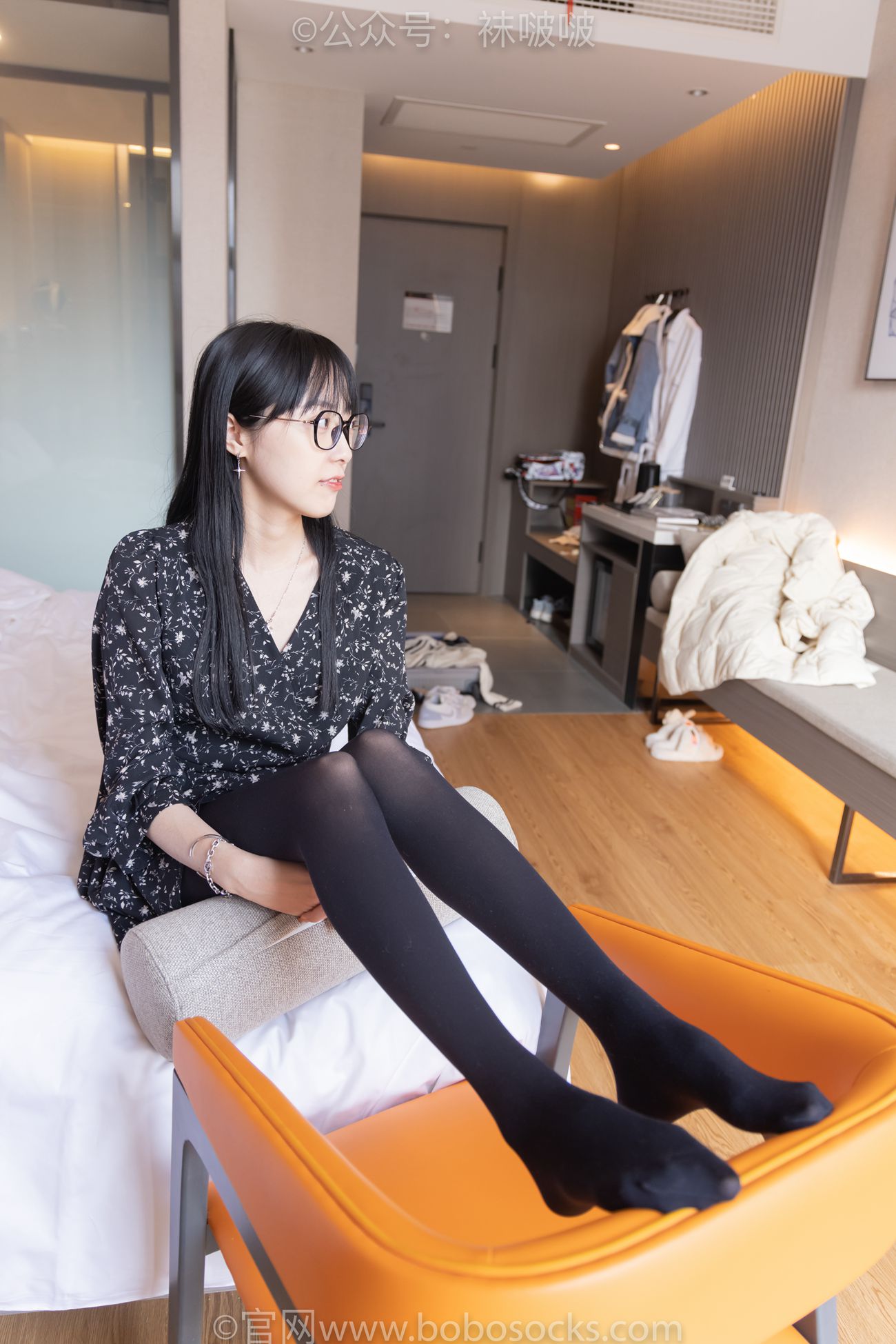 图片[96]-[BoBoSocks袜啵啵]NO.064 稚予-平底鞋、厚黑丝[137P] – 速更版-美库