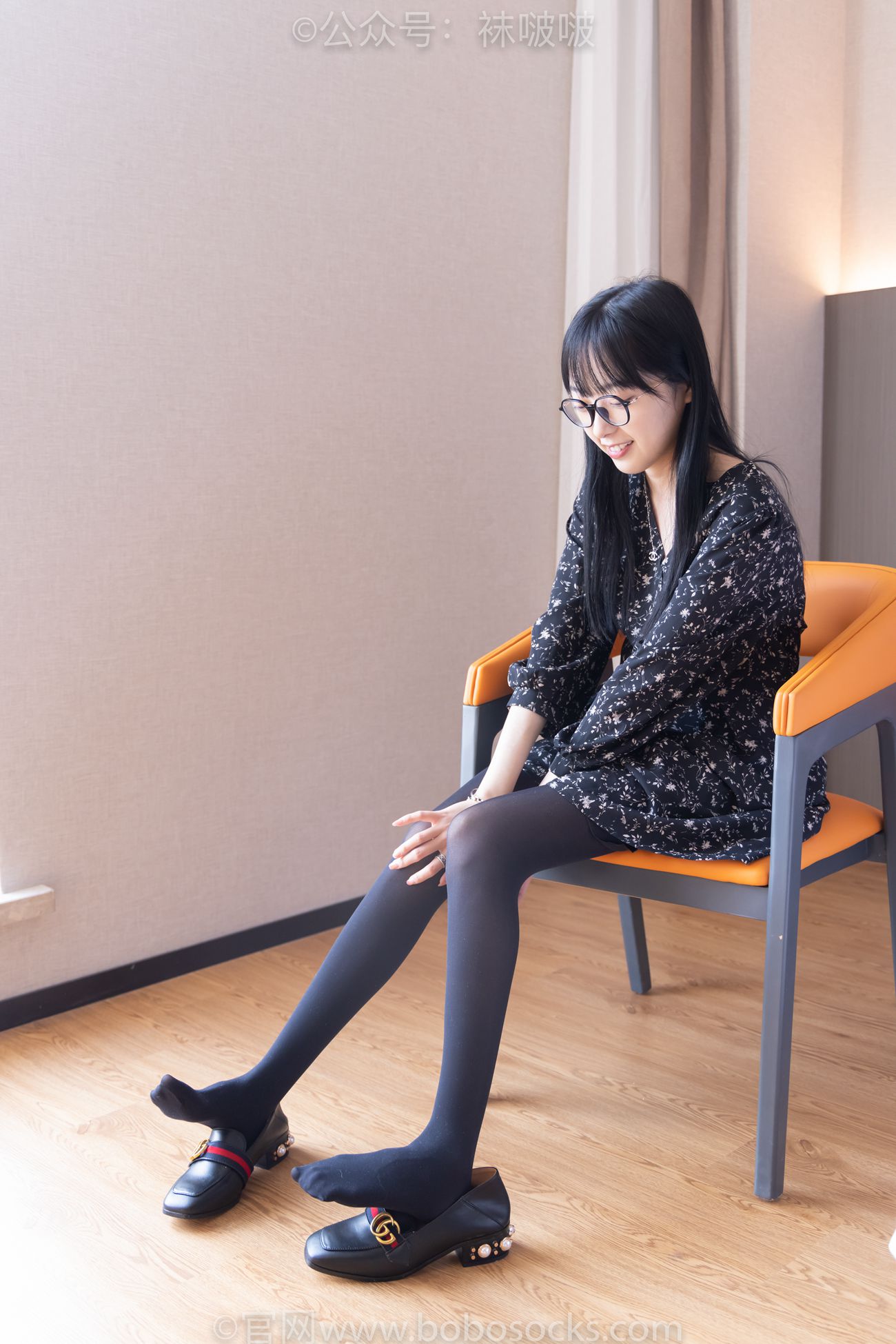 图片[98]-[BoBoSocks袜啵啵]NO.064 稚予-平底鞋、厚黑丝[137P] – 速更版-美库