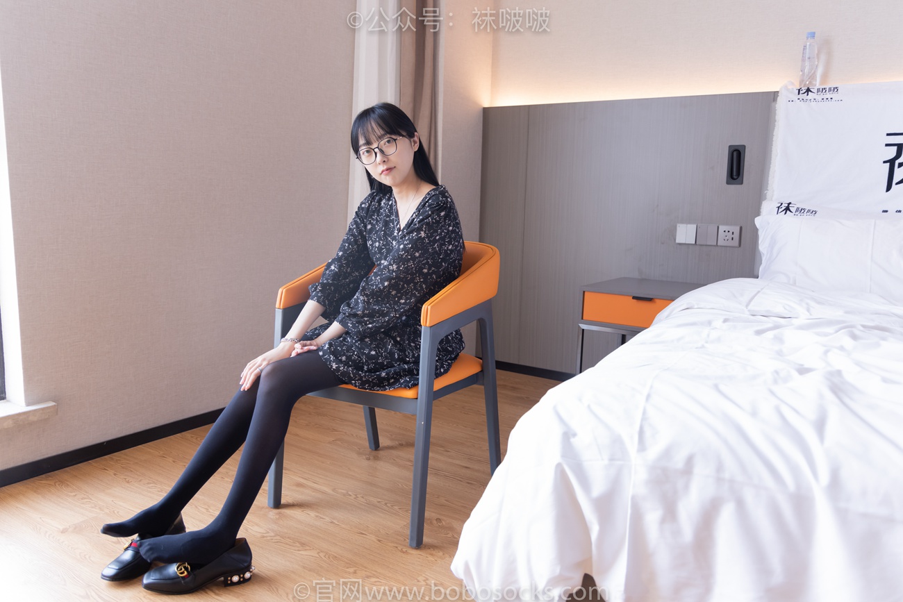 图片[100]-[BoBoSocks袜啵啵]NO.064 稚予-平底鞋、厚黑丝[137P] – 速更版-美库