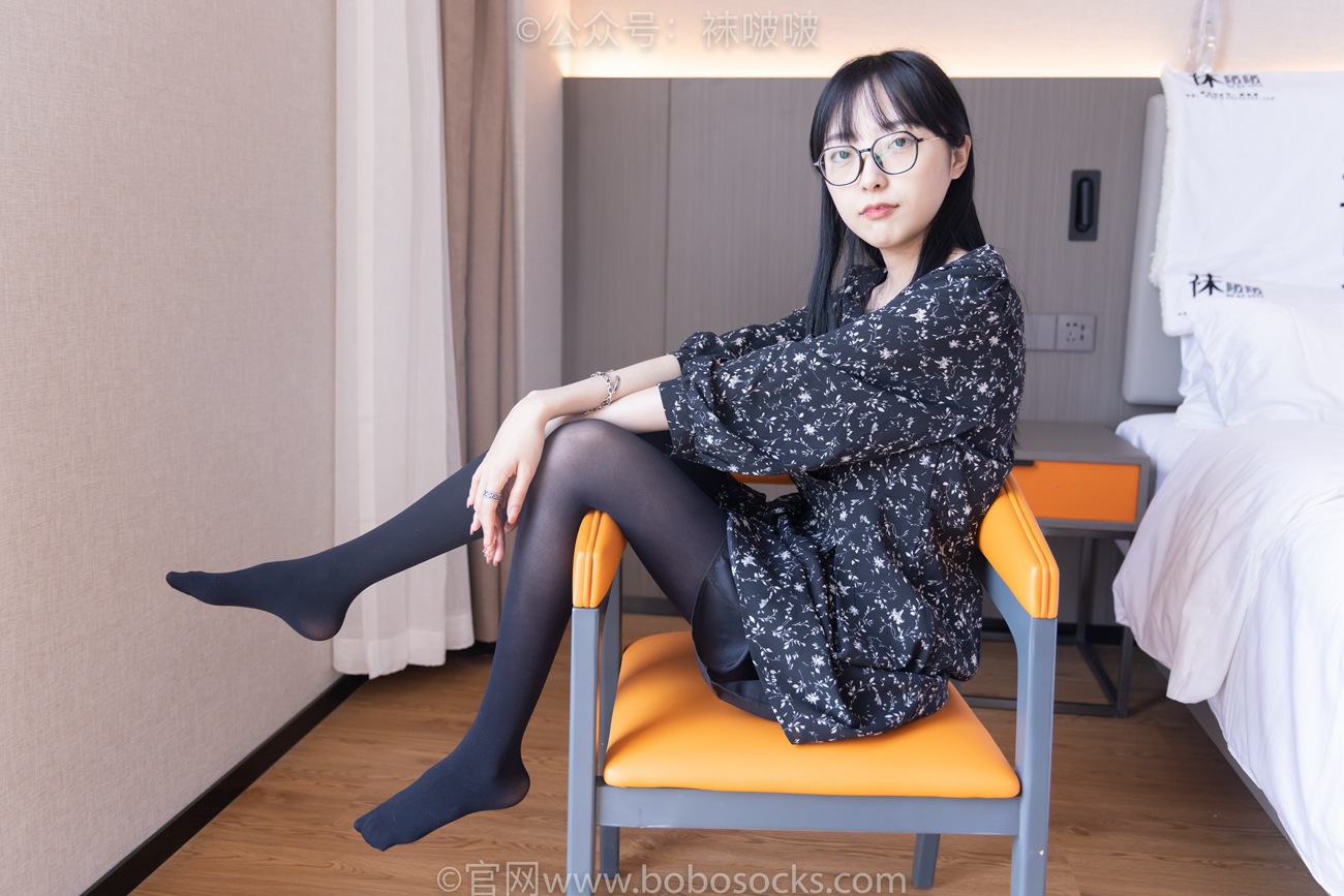 图片[114]-[BoBoSocks袜啵啵]NO.064 稚予-平底鞋、厚黑丝[137P] – 速更版-美库