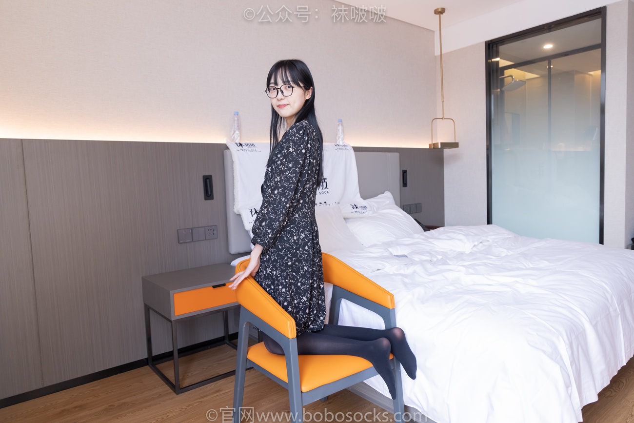 图片[127]-[BoBoSocks袜啵啵]NO.064 稚予-平底鞋、厚黑丝[137P] – 速更版-美库