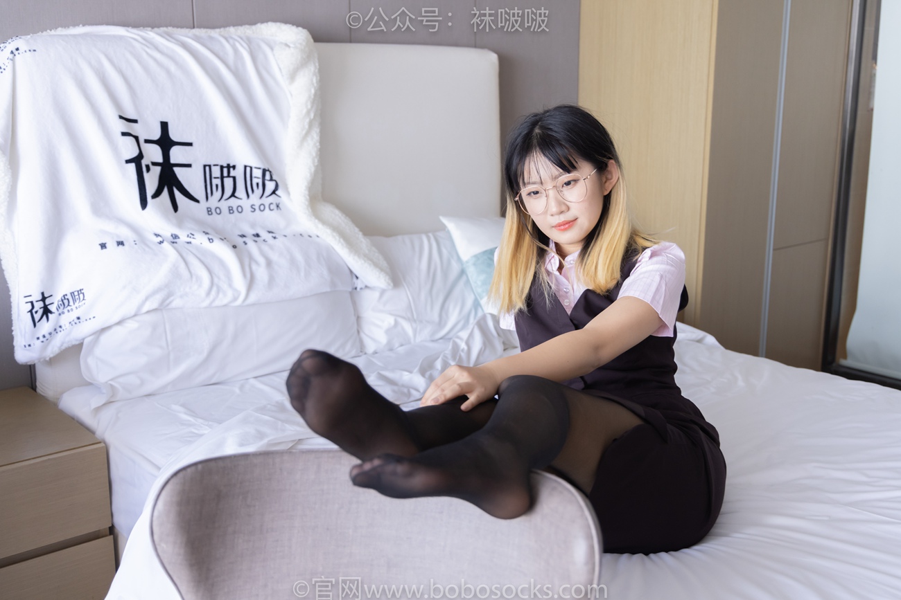 图片[83]-[BoBoSocks袜啵啵]NO.065 砂糖-招行制服、高跟鞋、黑丝[140P] – 速更版-美库