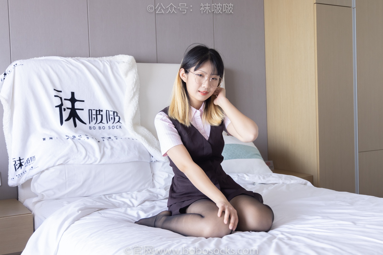 图片[93]-[BoBoSocks袜啵啵]NO.065 砂糖-招行制服、高跟鞋、黑丝[140P] – 速更版-美库