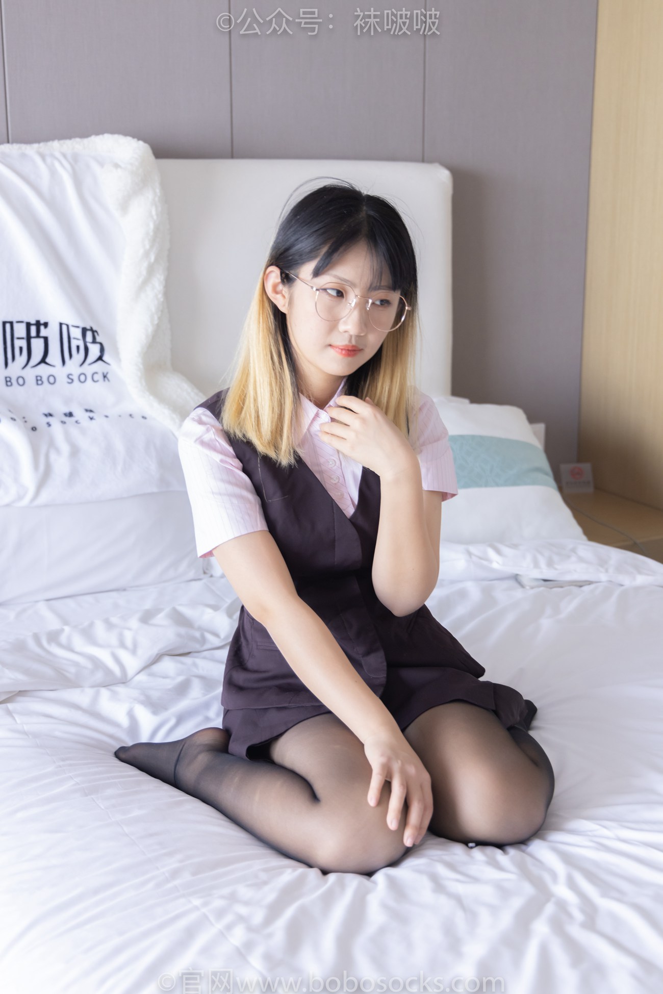 图片[96]-[BoBoSocks袜啵啵]NO.065 砂糖-招行制服、高跟鞋、黑丝[140P] – 速更版-美库