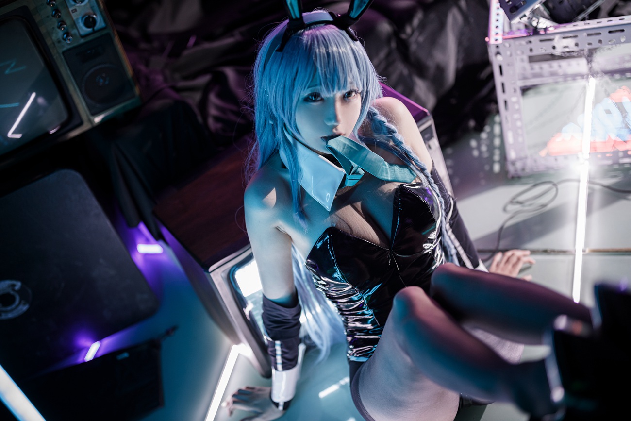 图片[11]-周叽是可爱兔兔 – 树城兔女郎 [28P] – 速更版-美库