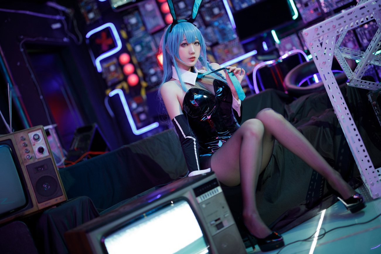 图片[26]-周叽是可爱兔兔 – 树城兔女郎 [28P] – 速更版-美库