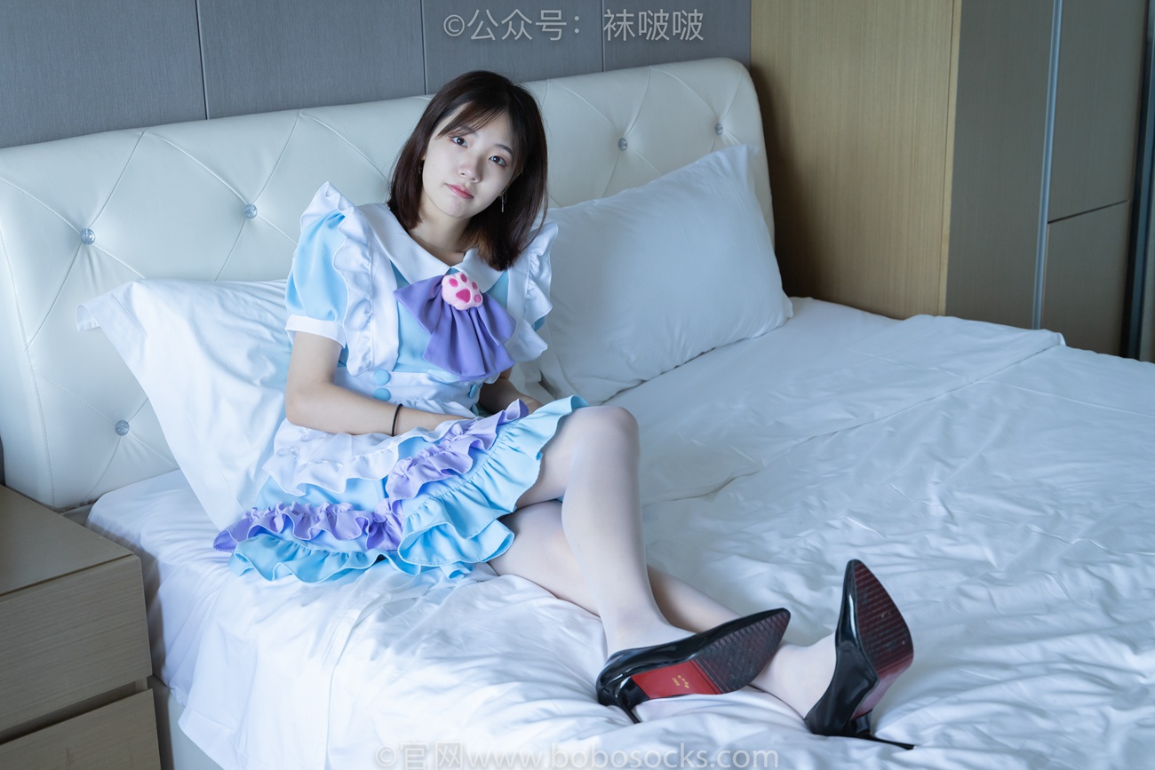 图片[26]-[BoBoSocks袜啵啵]NO.066 小甜豆-女仆装、高跟鞋、薄白丝[134P] – 速更版-美库