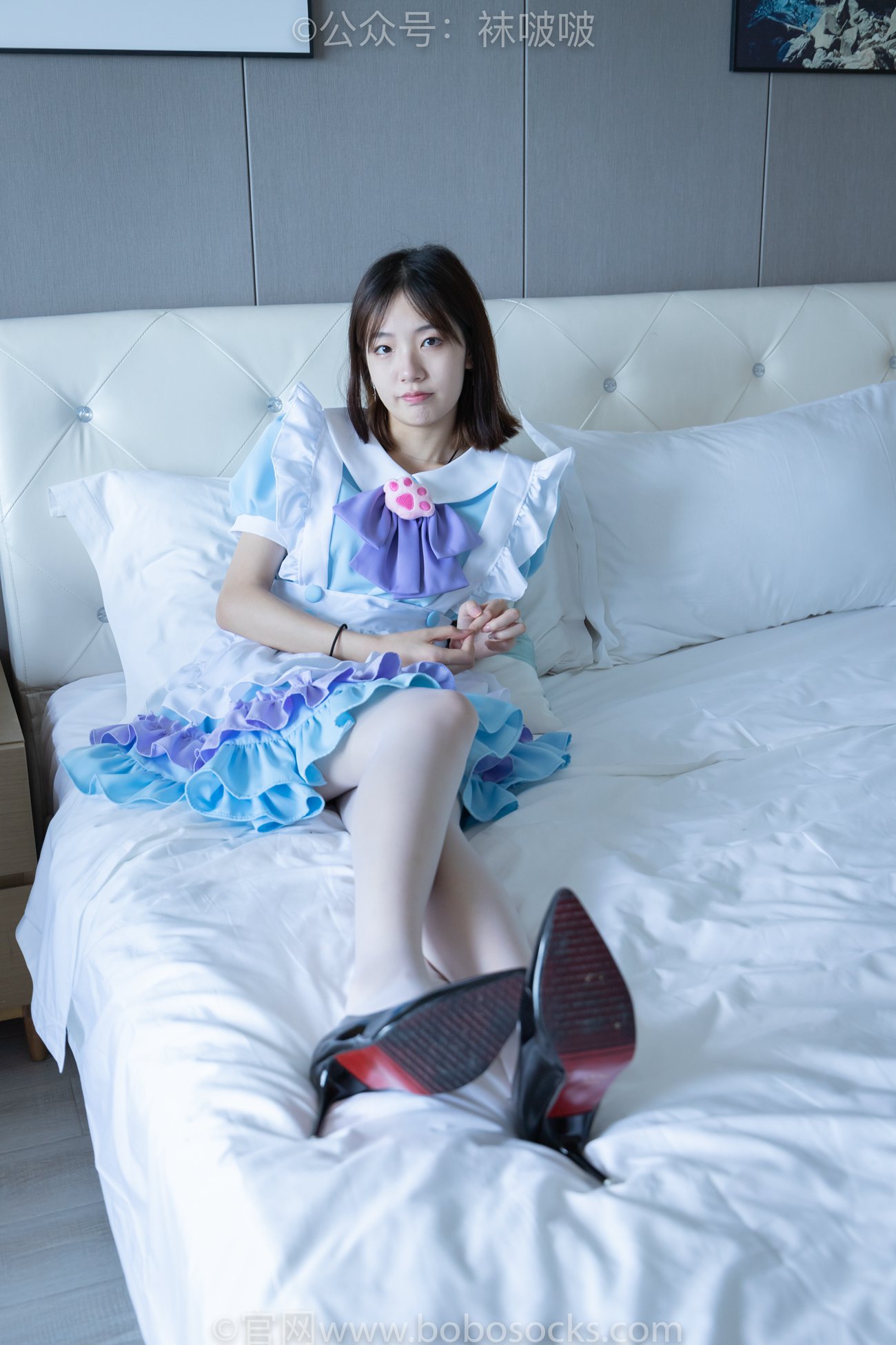 图片[38]-[BoBoSocks袜啵啵]NO.066 小甜豆-女仆装、高跟鞋、薄白丝[134P] – 速更版-美库