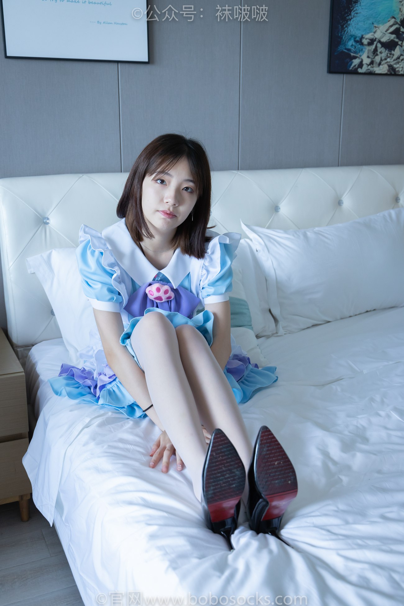 图片[39]-[BoBoSocks袜啵啵]NO.066 小甜豆-女仆装、高跟鞋、薄白丝[134P] – 速更版-美库