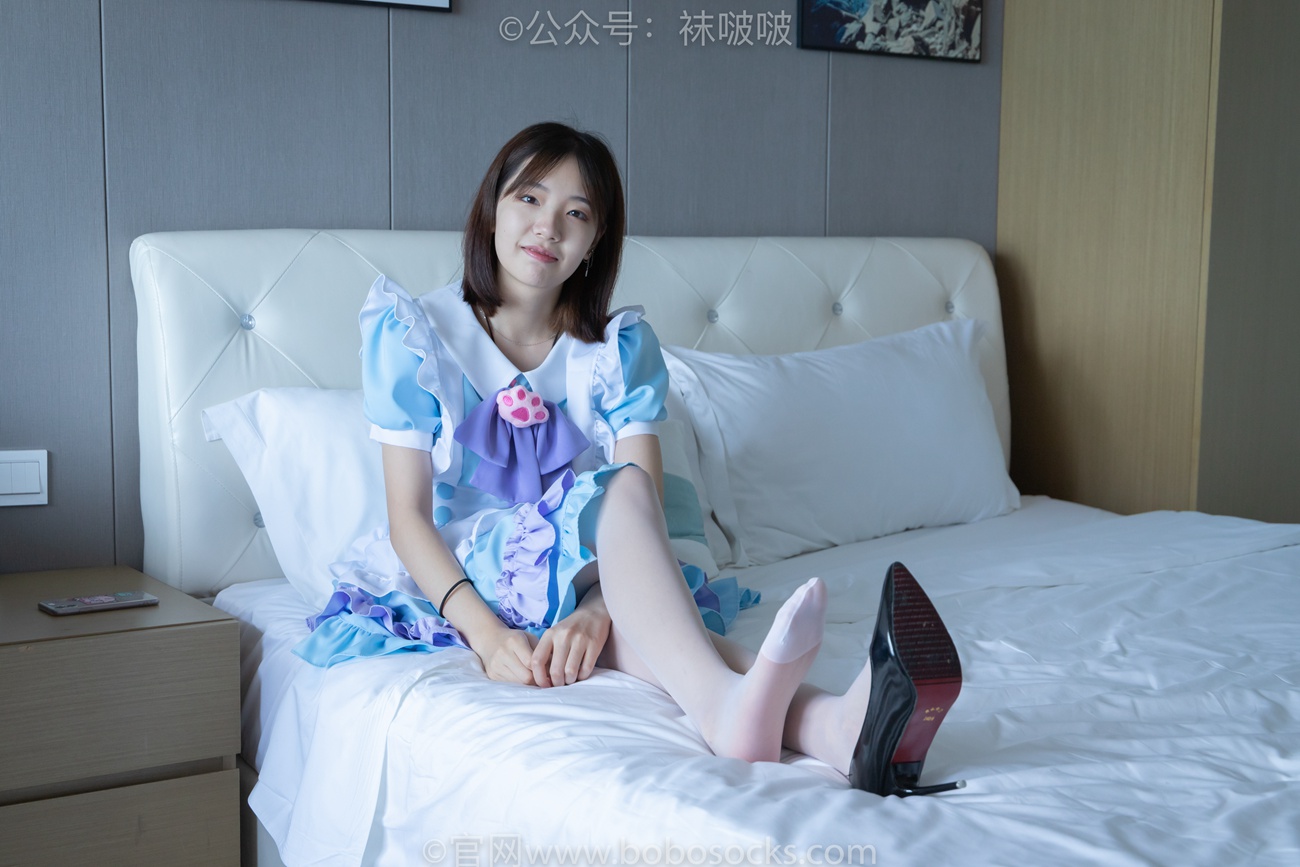 图片[53]-[BoBoSocks袜啵啵]NO.066 小甜豆-女仆装、高跟鞋、薄白丝[134P] – 速更版-美库