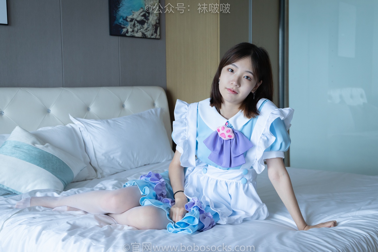 图片[93]-[BoBoSocks袜啵啵]NO.066 小甜豆-女仆装、高跟鞋、薄白丝[134P] – 速更版-美库