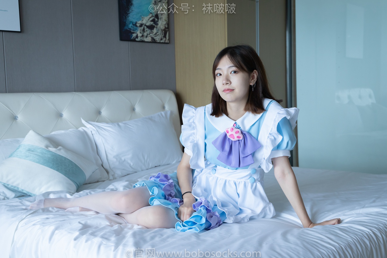 图片[94]-[BoBoSocks袜啵啵]NO.066 小甜豆-女仆装、高跟鞋、薄白丝[134P] – 速更版-美库