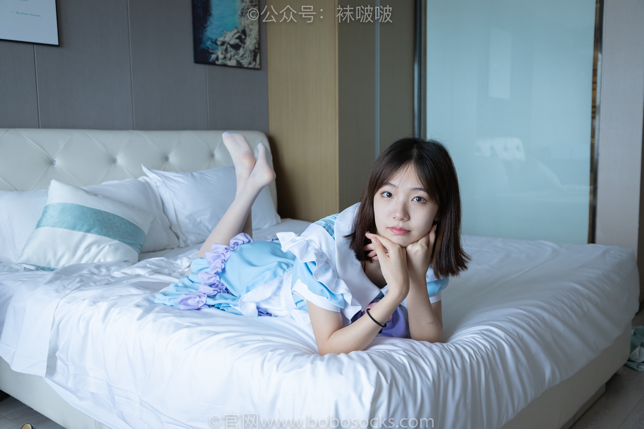 图片[101]-[BoBoSocks袜啵啵]NO.066 小甜豆-女仆装、高跟鞋、薄白丝[134P] – 速更版-美库