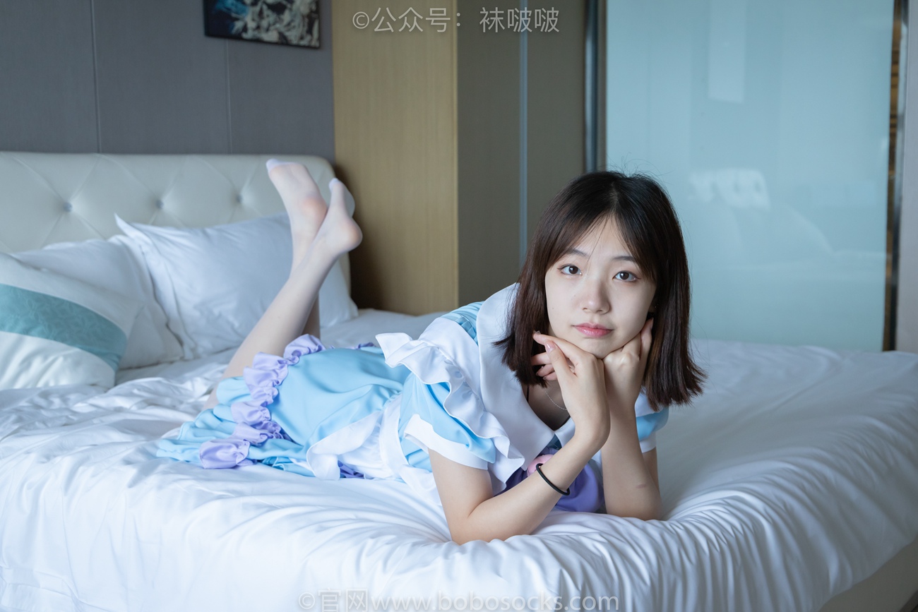 图片[102]-[BoBoSocks袜啵啵]NO.066 小甜豆-女仆装、高跟鞋、薄白丝[134P] – 速更版-美库