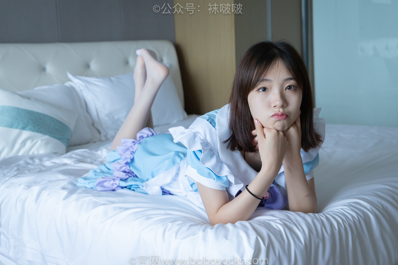 图片[103]-[BoBoSocks袜啵啵]NO.066 小甜豆-女仆装、高跟鞋、薄白丝[134P] – 速更版-美库