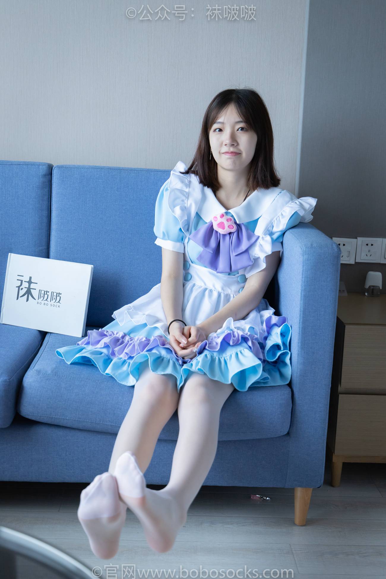 图片[113]-[BoBoSocks袜啵啵]NO.066 小甜豆-女仆装、高跟鞋、薄白丝[134P] – 速更版-美库