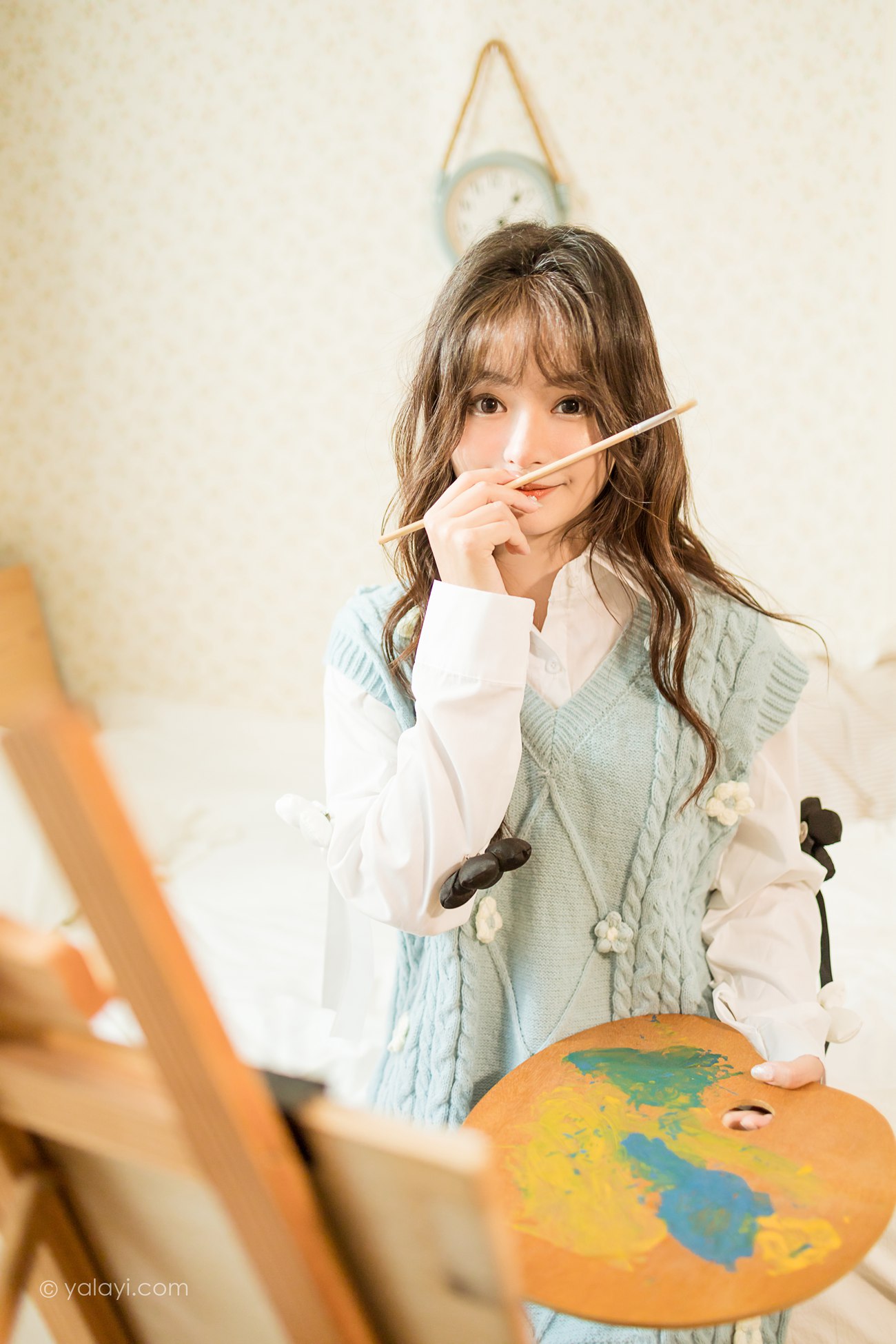 图片[10]-[YALAYI雅拉伊] 2022.05.18 NO.932 微微一笑 小亭 [46P] – 速更版-美库