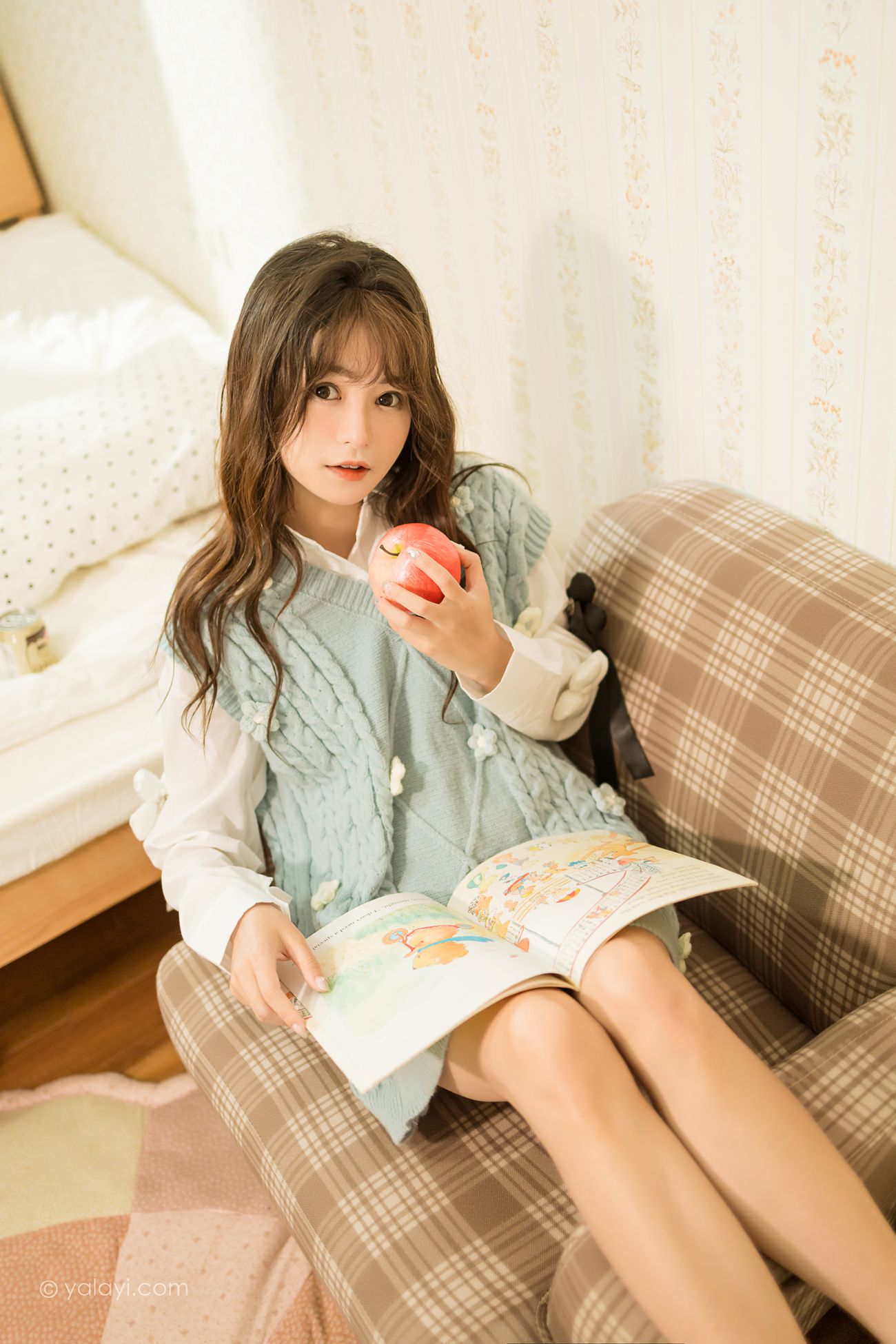 图片[20]-[YALAYI雅拉伊] 2022.05.18 NO.932 微微一笑 小亭 [46P] – 速更版-美库