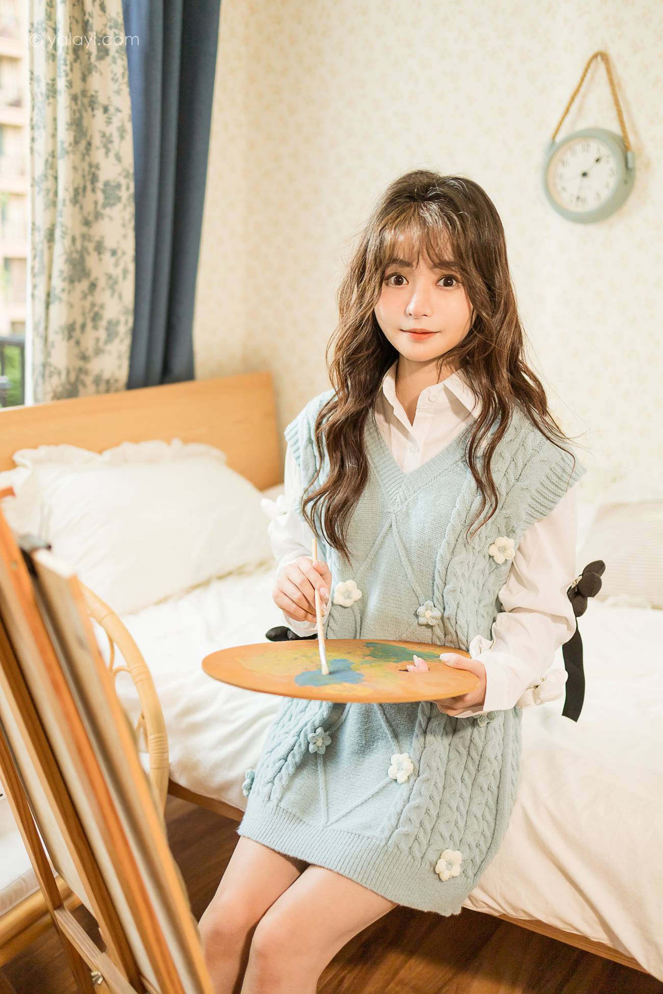 图片[21]-[YALAYI雅拉伊] 2022.05.18 NO.932 微微一笑 小亭 [46P] – 速更版-美库