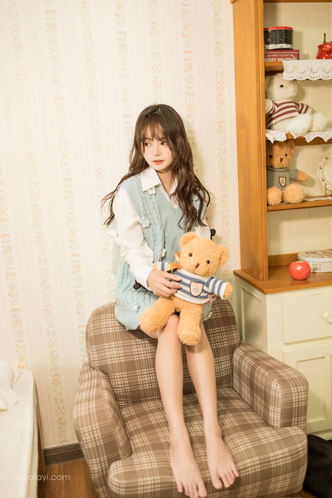 图片[30]-[YALAYI雅拉伊] 2022.05.18 NO.932 微微一笑 小亭 [46P] – 速更版-美库