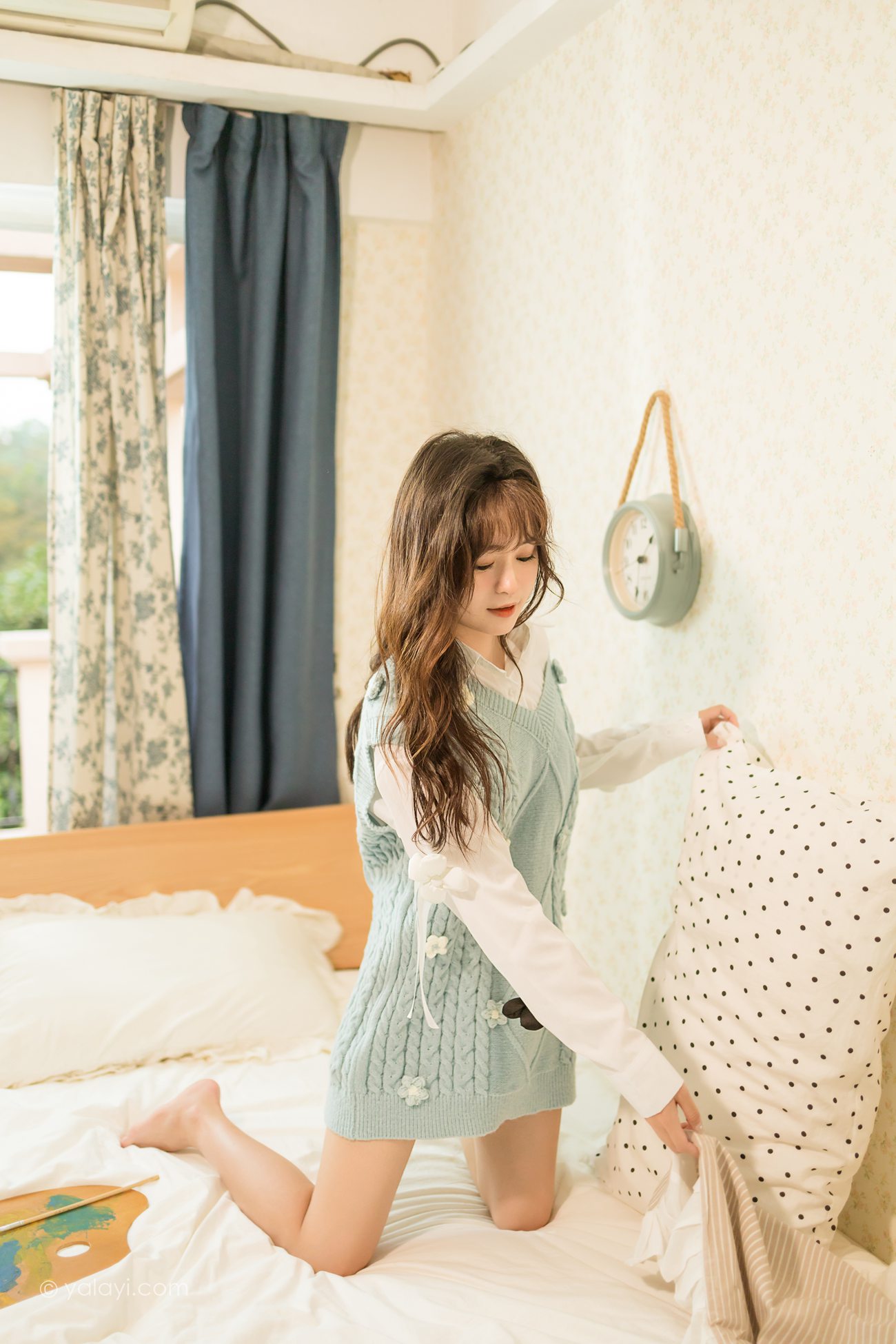 图片[38]-[YALAYI雅拉伊] 2022.05.18 NO.932 微微一笑 小亭 [46P] – 速更版-美库