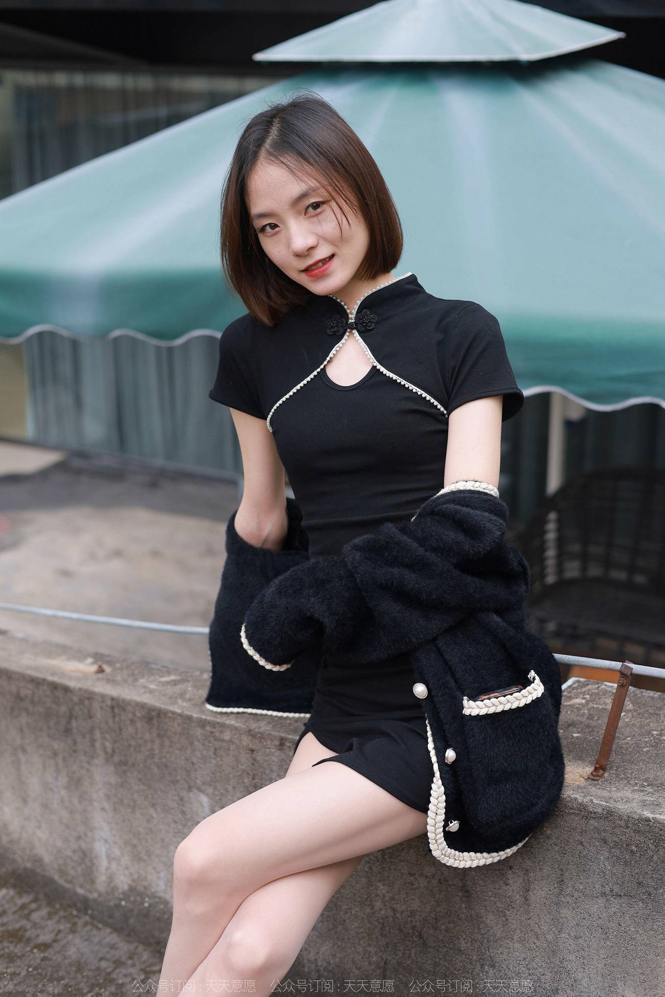 图片[58]-[IESS异思趣向] 2022.01.30 丝享家994：小六《黑色旗袍肉色丝》[97P] – 速更版-美库