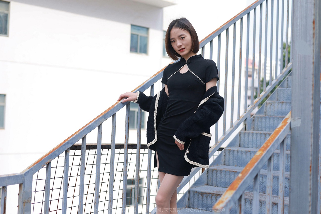 图片[75]-[IESS异思趣向] 2022.01.30 丝享家994：小六《黑色旗袍肉色丝》[97P] – 速更版-美库