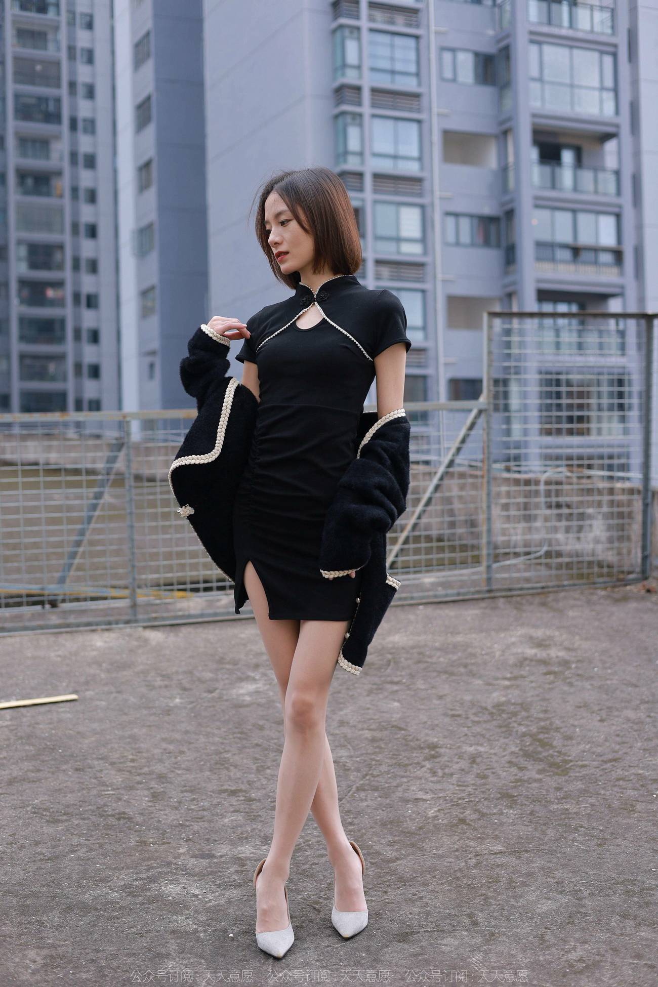 图片[78]-[IESS异思趣向] 2022.01.30 丝享家994：小六《黑色旗袍肉色丝》[97P] – 速更版-美库