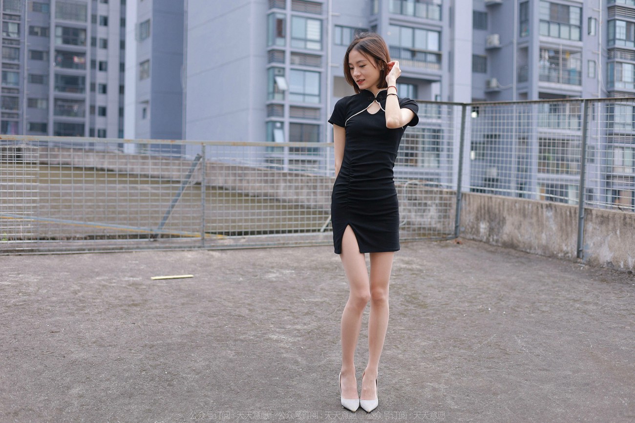 图片[84]-[IESS异思趣向] 2022.01.30 丝享家994：小六《黑色旗袍肉色丝》[97P] – 速更版-美库