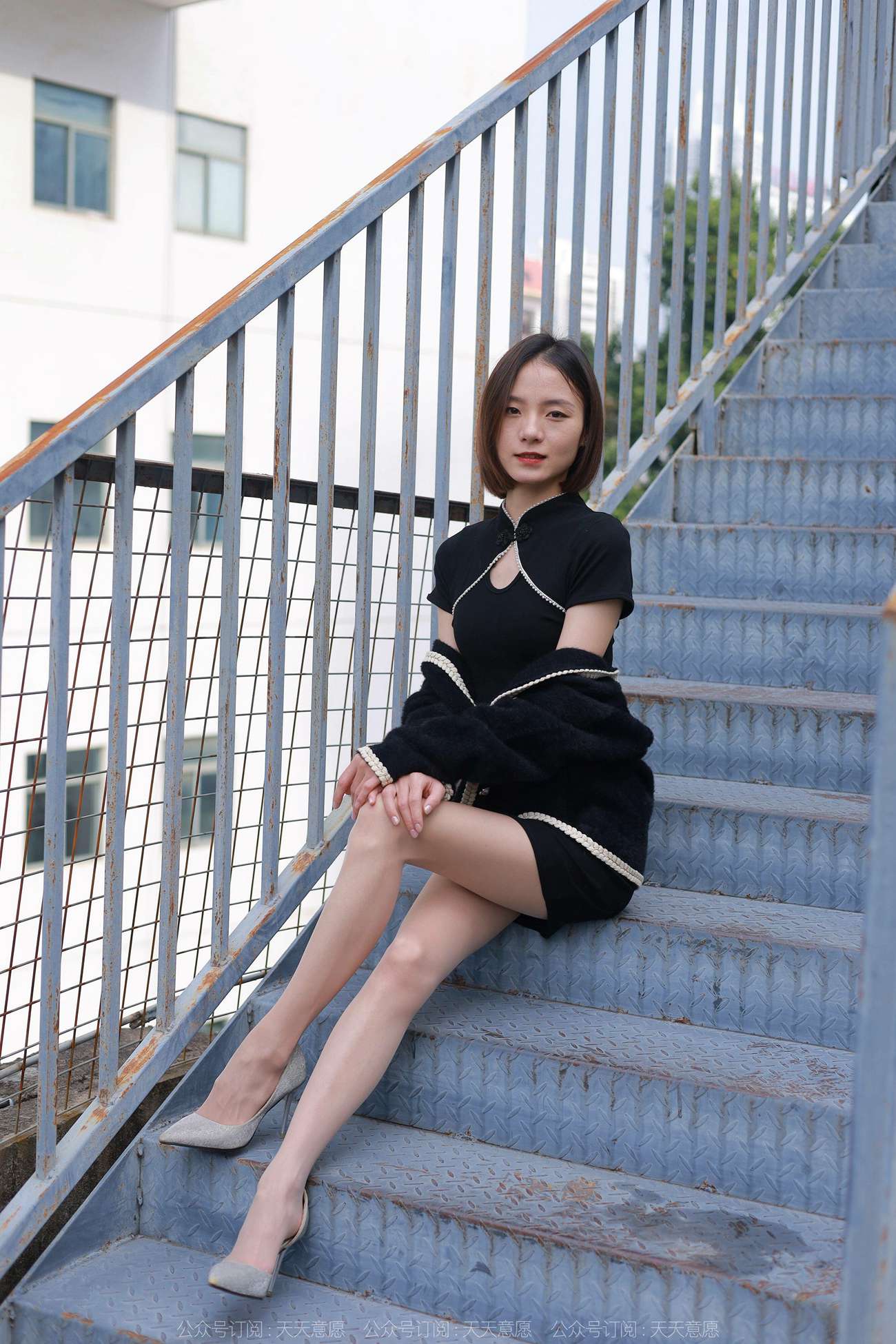 图片[98]-[IESS异思趣向] 2022.01.30 丝享家994：小六《黑色旗袍肉色丝》[97P] – 速更版-美库