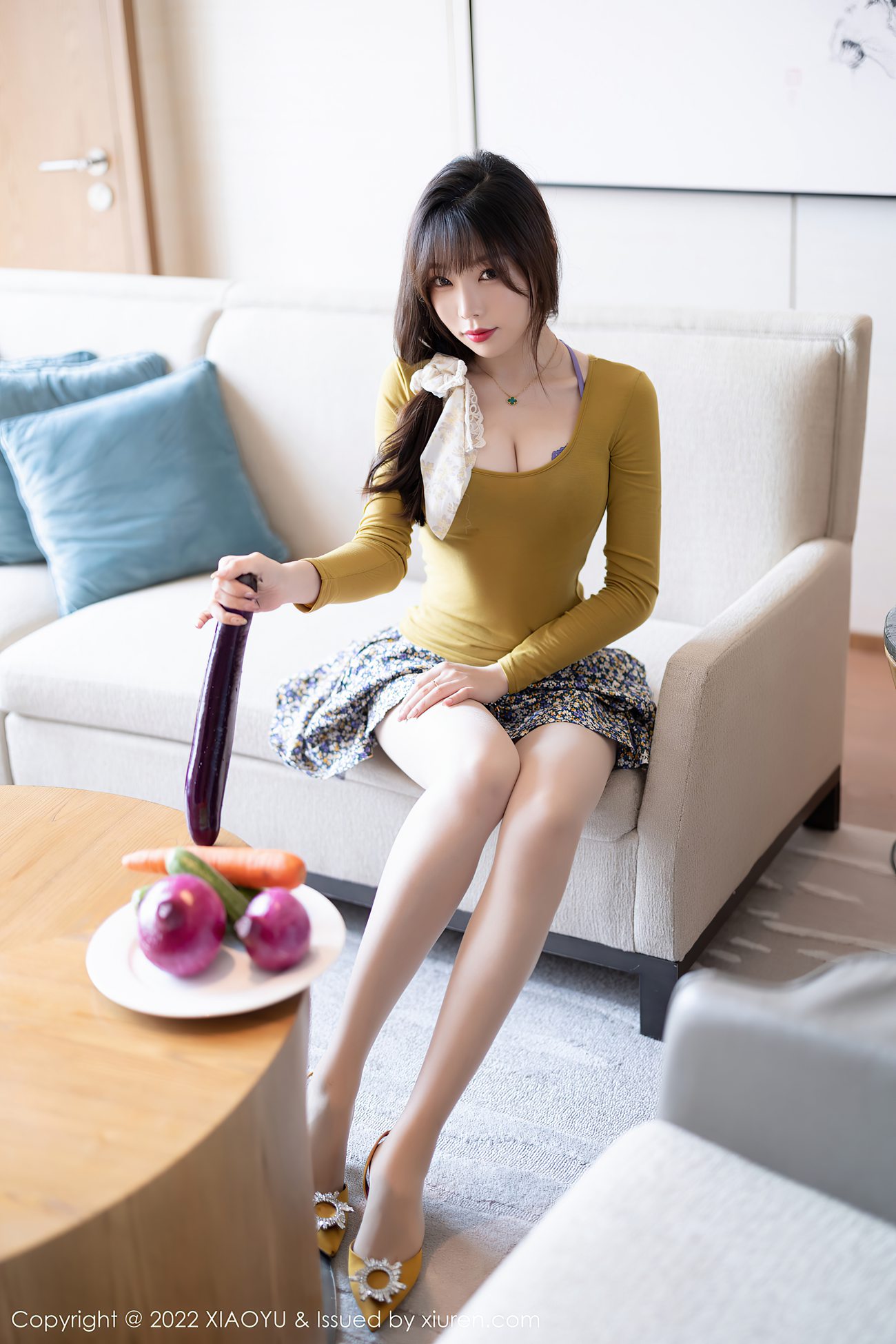 图片[23]-[XIAOYU语画界] 2022.04.19 VOL.760 芝芝Booty 丝袜美腿[74] – 速更版-美库