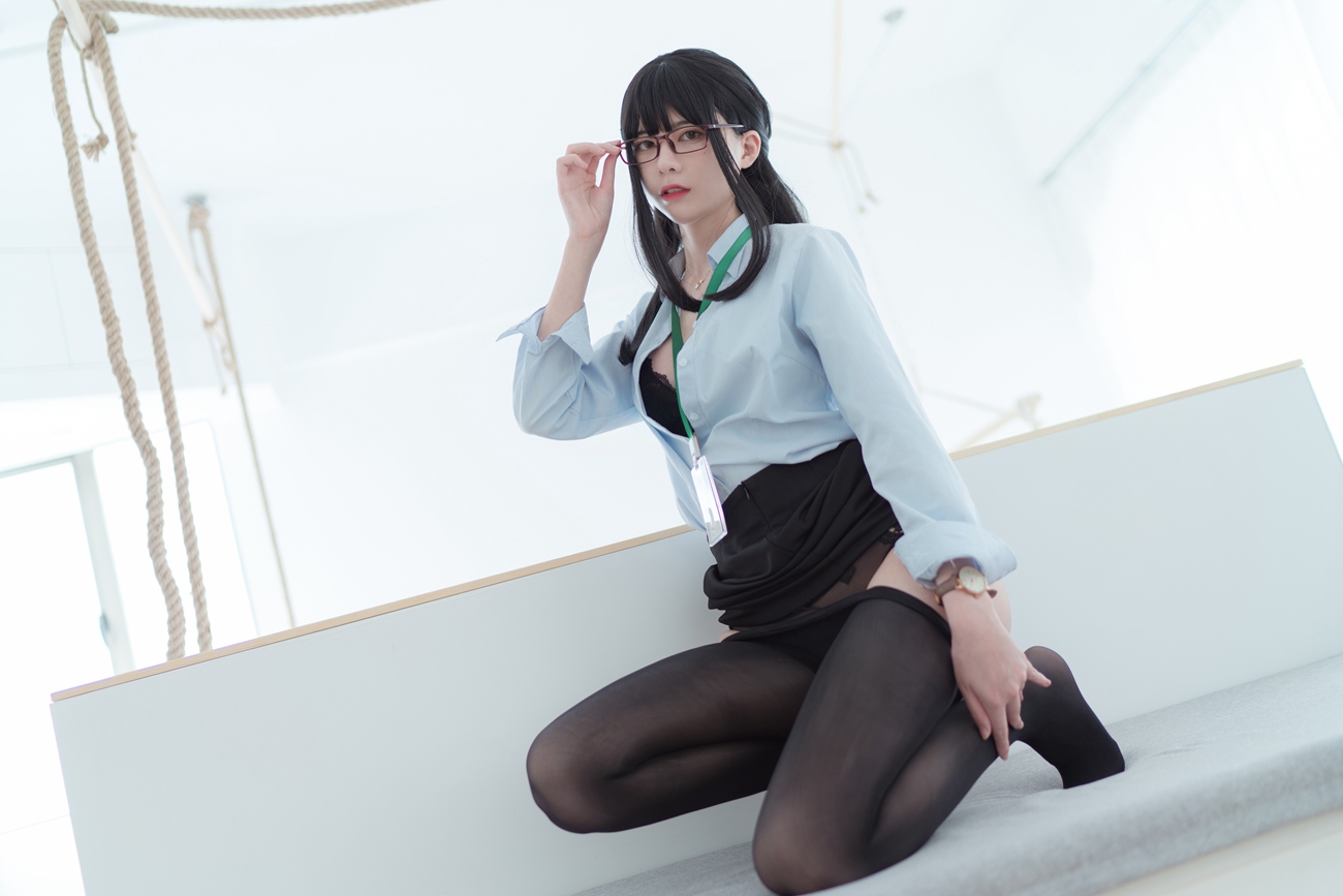 图片[25]-眼酱大魔王w – OL的闲暇时光[42P] – 速更版-美库