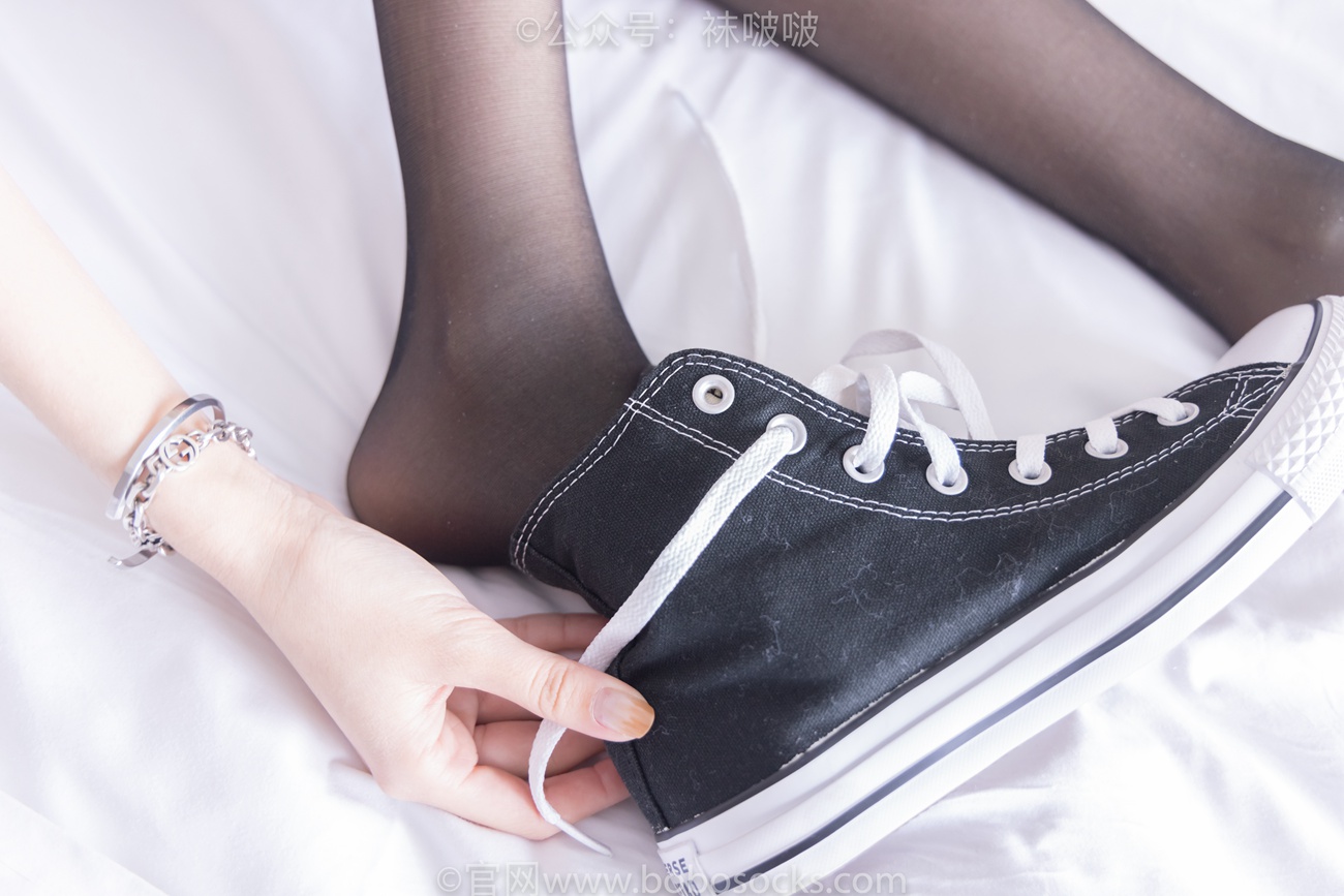 图片[52]-[BoBoSocks袜啵啵]NO.067 稚予-匡威帆布鞋、黑丝[125P] – 速更版-美库