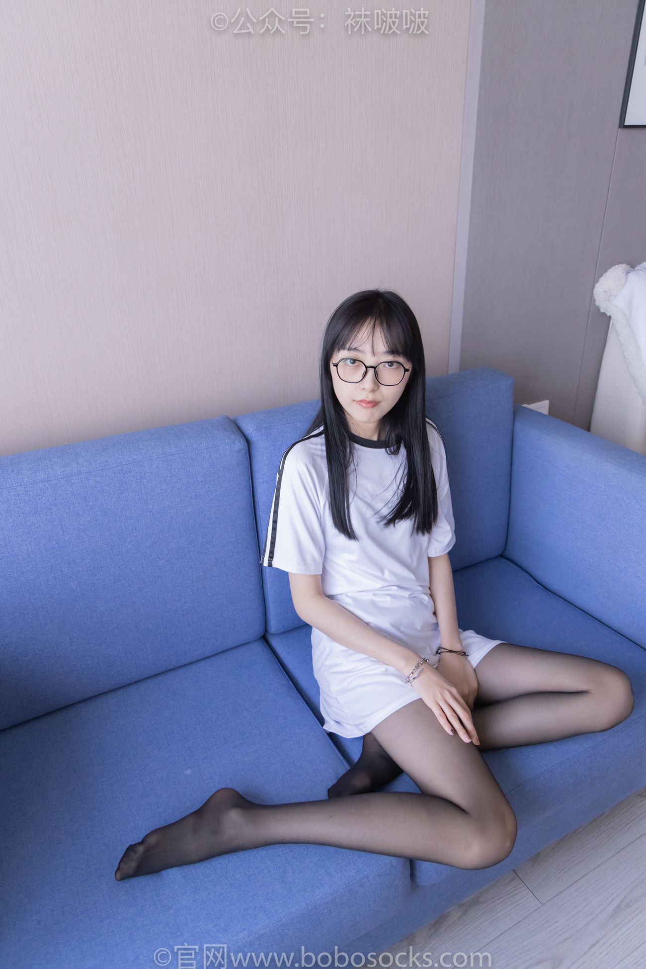 图片[106]-[BoBoSocks袜啵啵]NO.067 稚予-匡威帆布鞋、黑丝[125P] – 速更版-美库