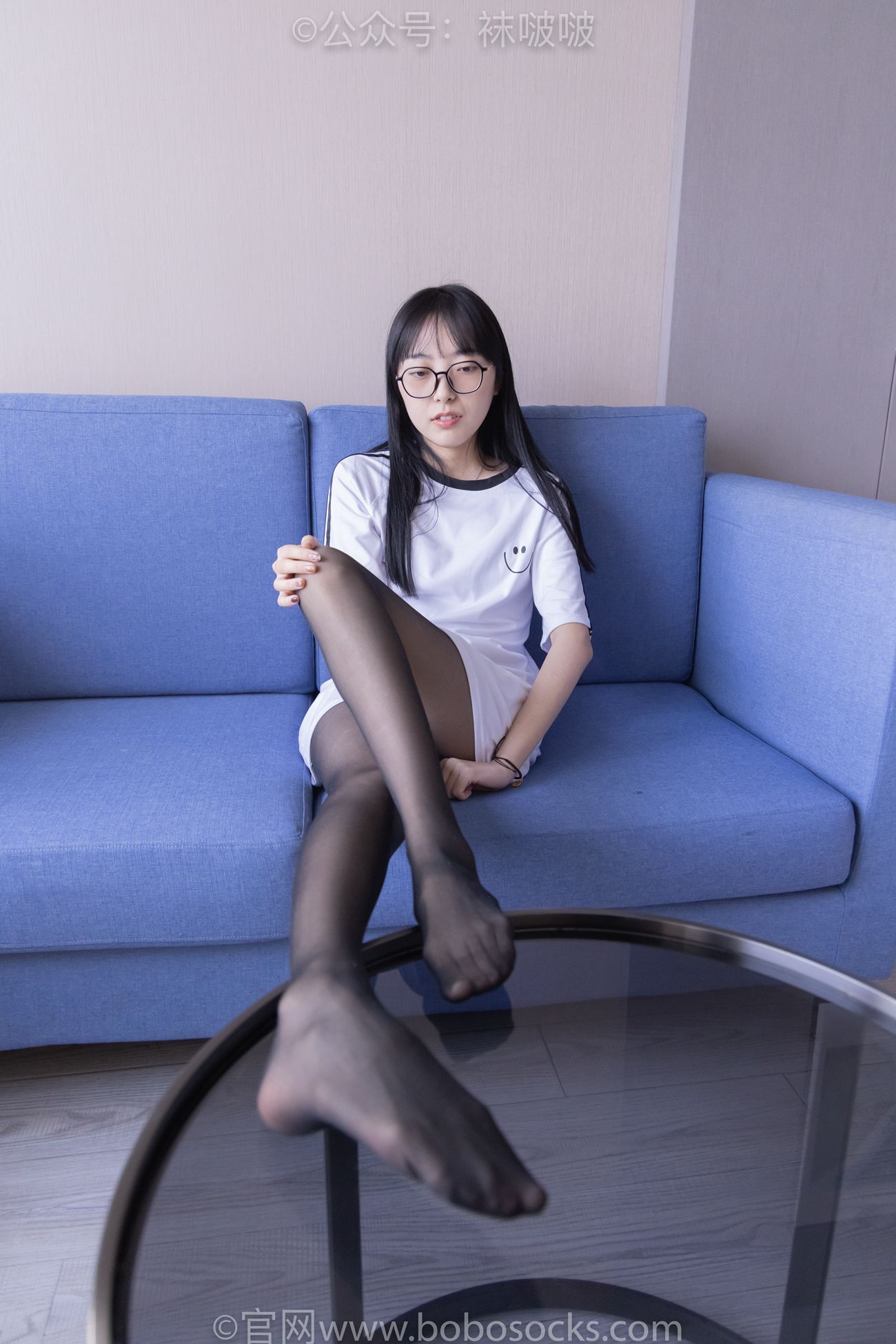 图片[109]-[BoBoSocks袜啵啵]NO.067 稚予-匡威帆布鞋、黑丝[125P] – 速更版-美库