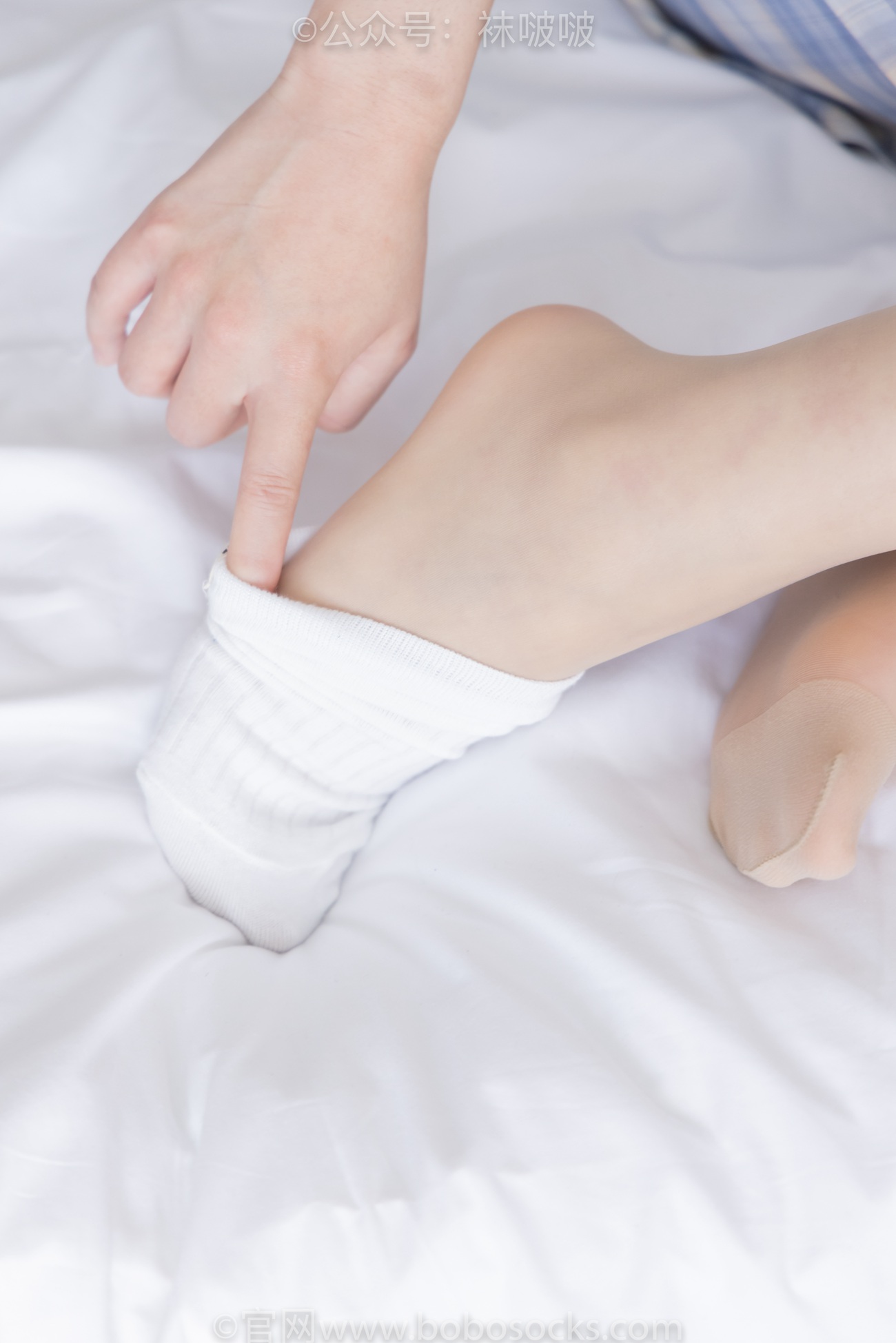 图片[90]-[BoBoSocks袜啵啵]NO.068 菠萝-JK制服、皮鞋、短白棉袜、肉丝[138P] – 速更版-美库