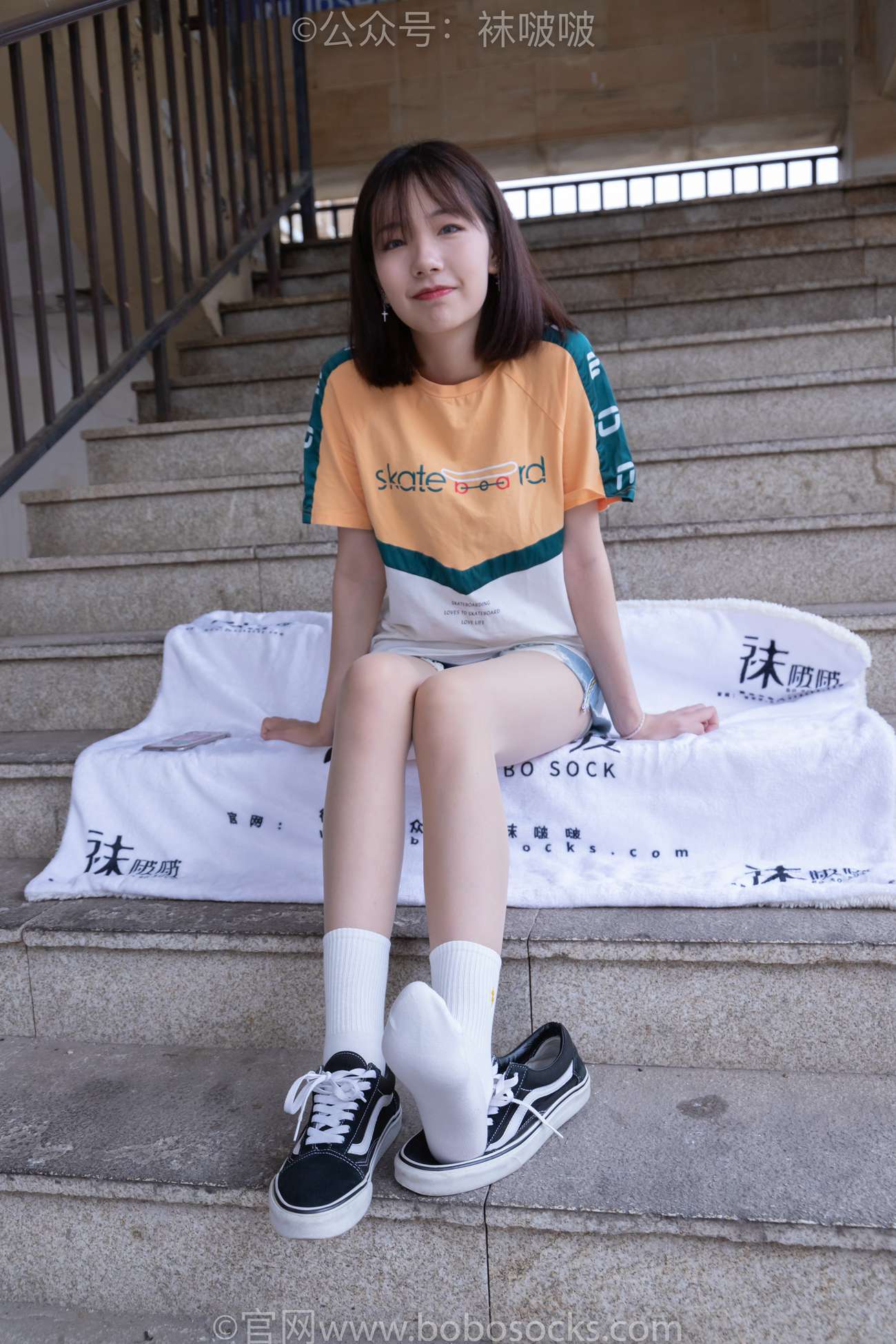 图片[33]-[BoBoSocks袜啵啵]NO.069 小甜豆-vans板鞋、白棉袜、肉丝[135P] – 速更版-美库