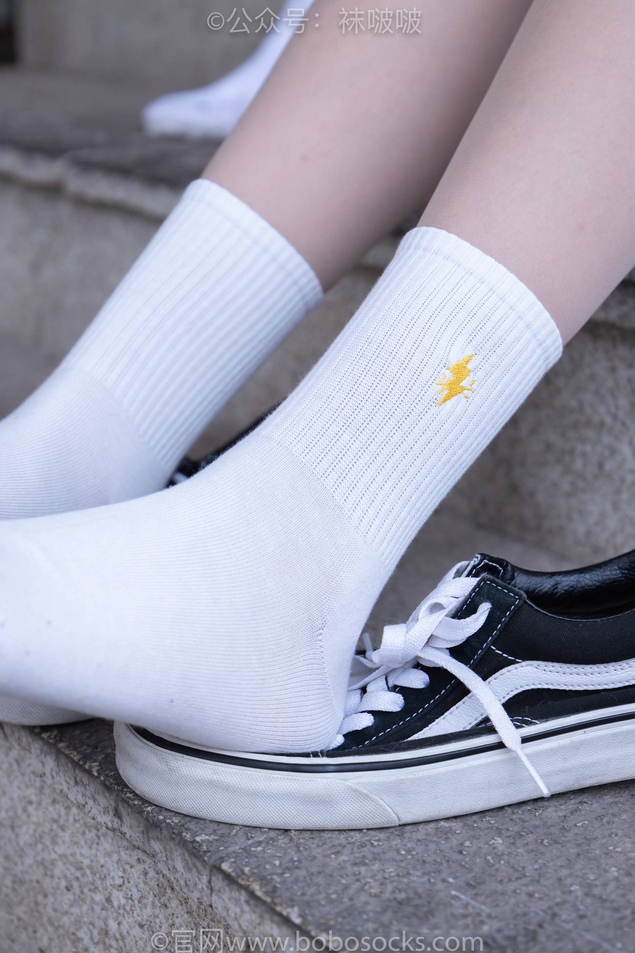 图片[42]-[BoBoSocks袜啵啵]NO.069 小甜豆-vans板鞋、白棉袜、肉丝[135P] – 速更版-美库