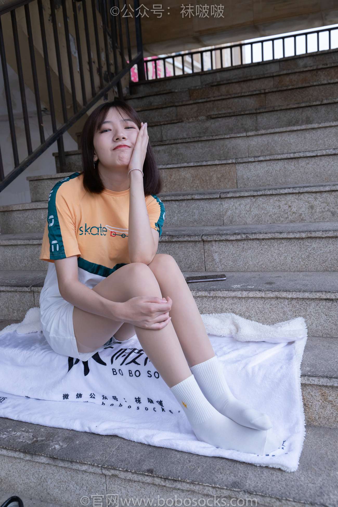 图片[124]-[BoBoSocks袜啵啵]NO.069 小甜豆-vans板鞋、白棉袜、肉丝[135P] – 速更版-美库