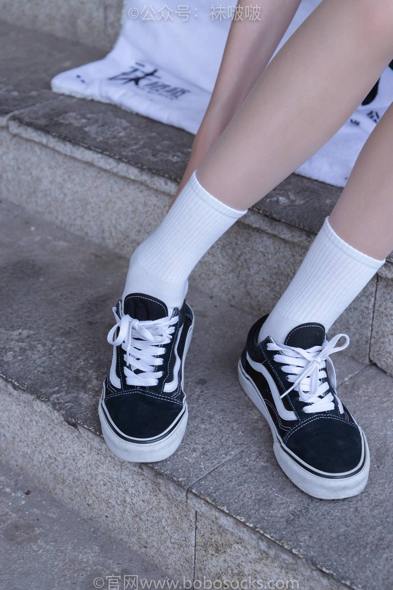 图片[127]-[BoBoSocks袜啵啵]NO.069 小甜豆-vans板鞋、白棉袜、肉丝[135P] – 速更版-美库