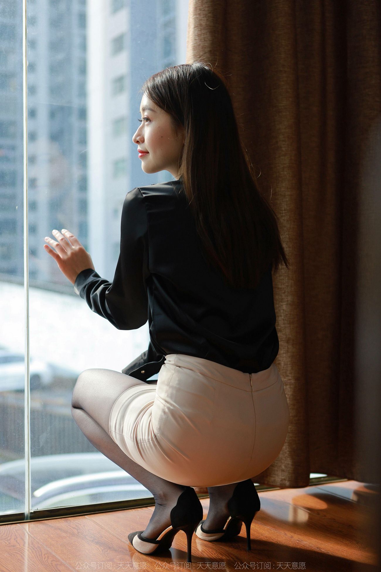 图片[70]-[IESS异思趣向] 2022.02.04 丝享家996：小婕《黑丝职业装》[87P] – 速更版-美库